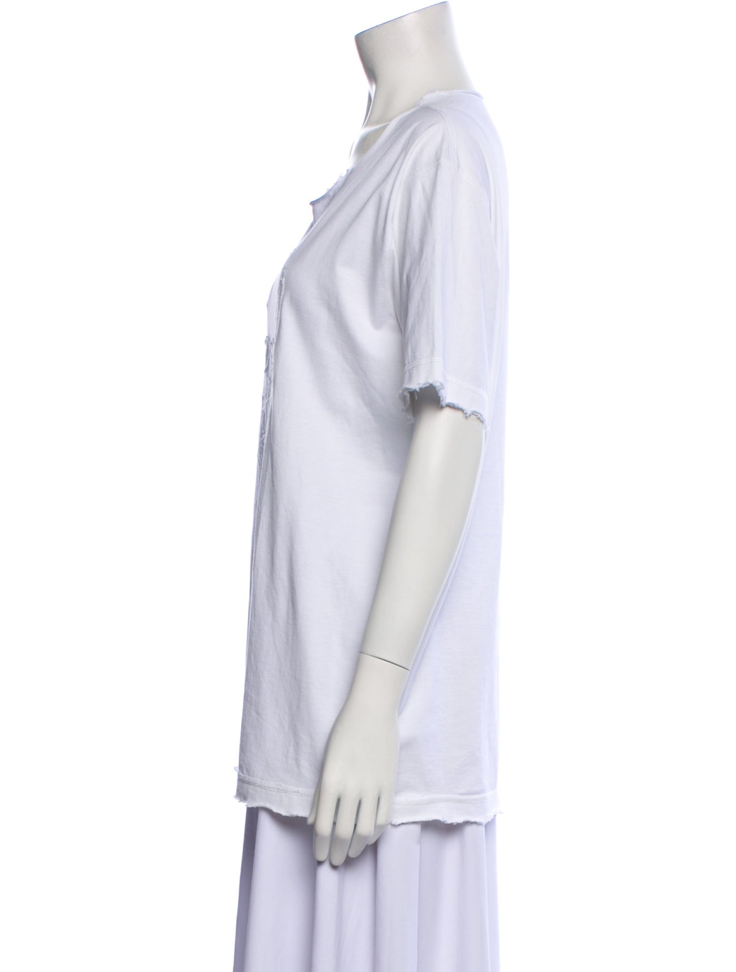 Lucien Pellat-Finet Scoop Neck Short Sleeve T-Shirt