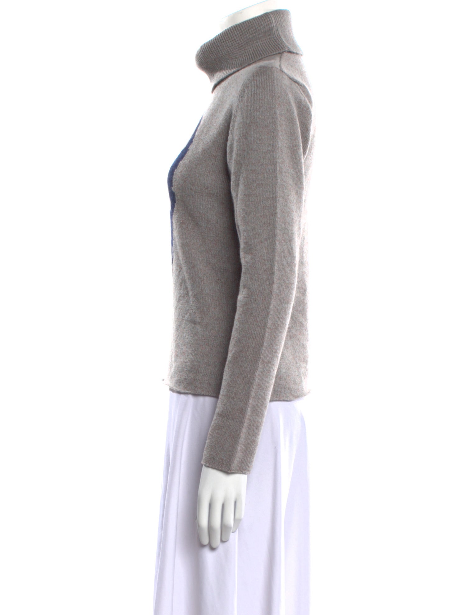 Lucien Pellat-Finet Graphic Print Turtleneck Sweater