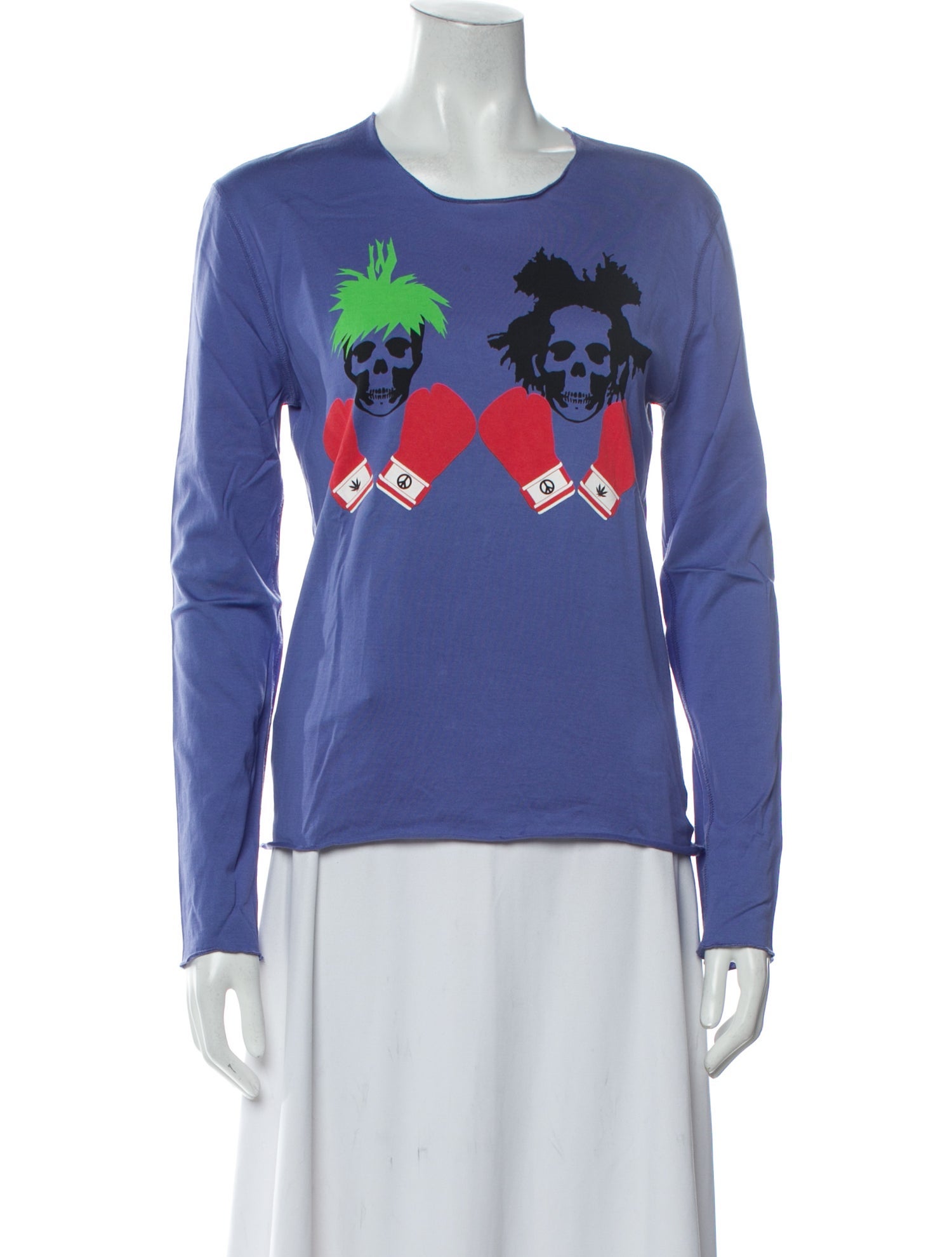 Lucien Pellat-Finet Graphic Print Crew Neck Sweatshirt