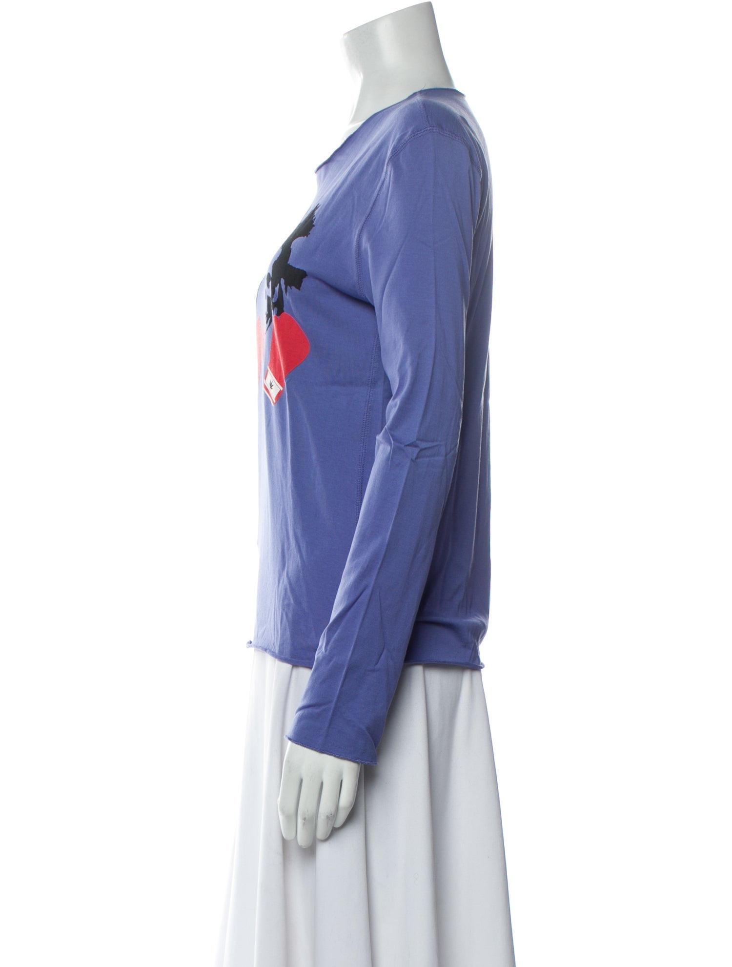 Lucien Pellat-Finet Graphic Print Crew Neck Sweatshirt