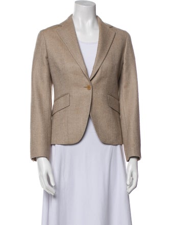 Lucien Pellat-Finet Wool Tweed Pattern Coat