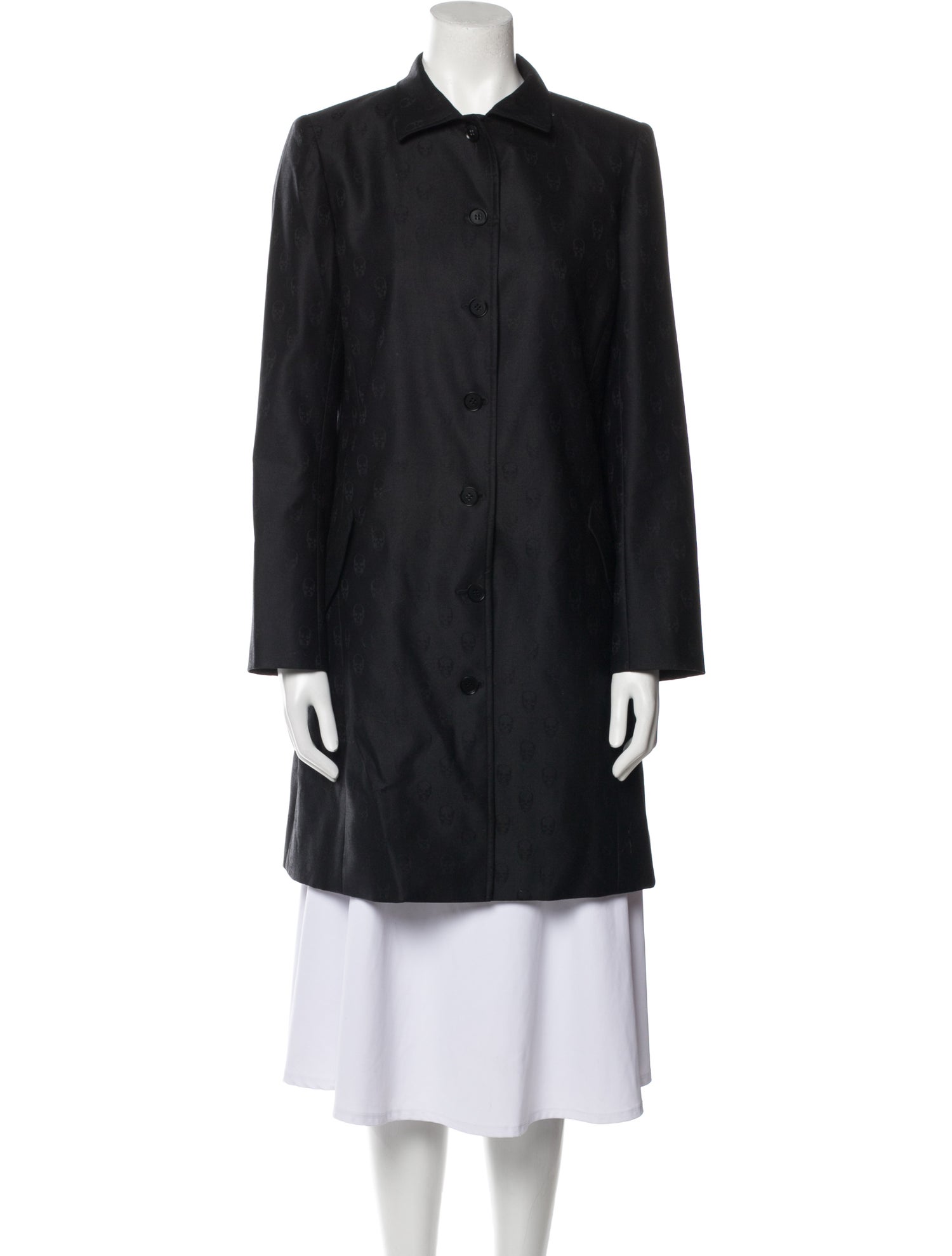 Lucien Pellat-Finet Wool Trench Coat