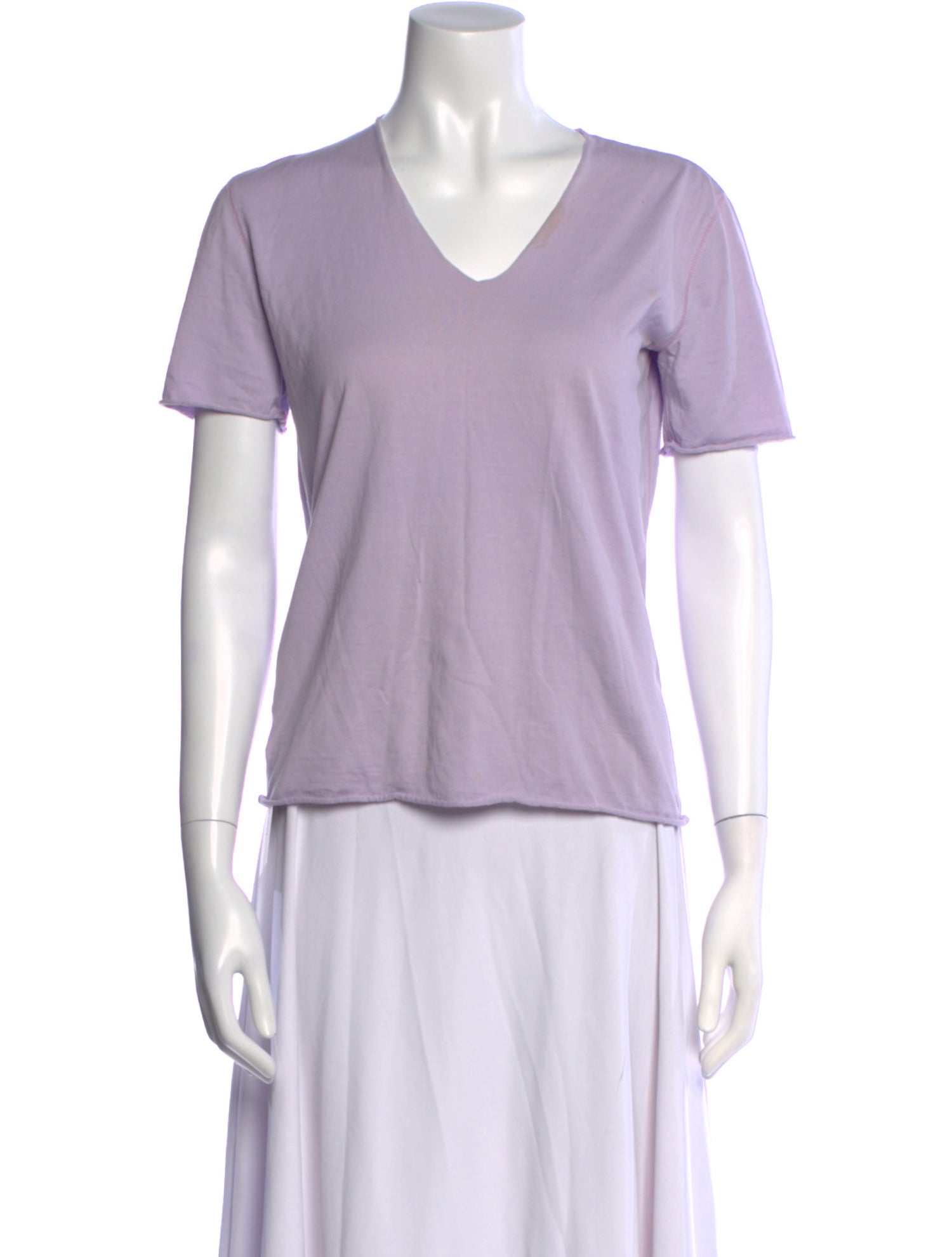 Lucien Pellat-Finet V-Neck Short Sleeve T-Shirt