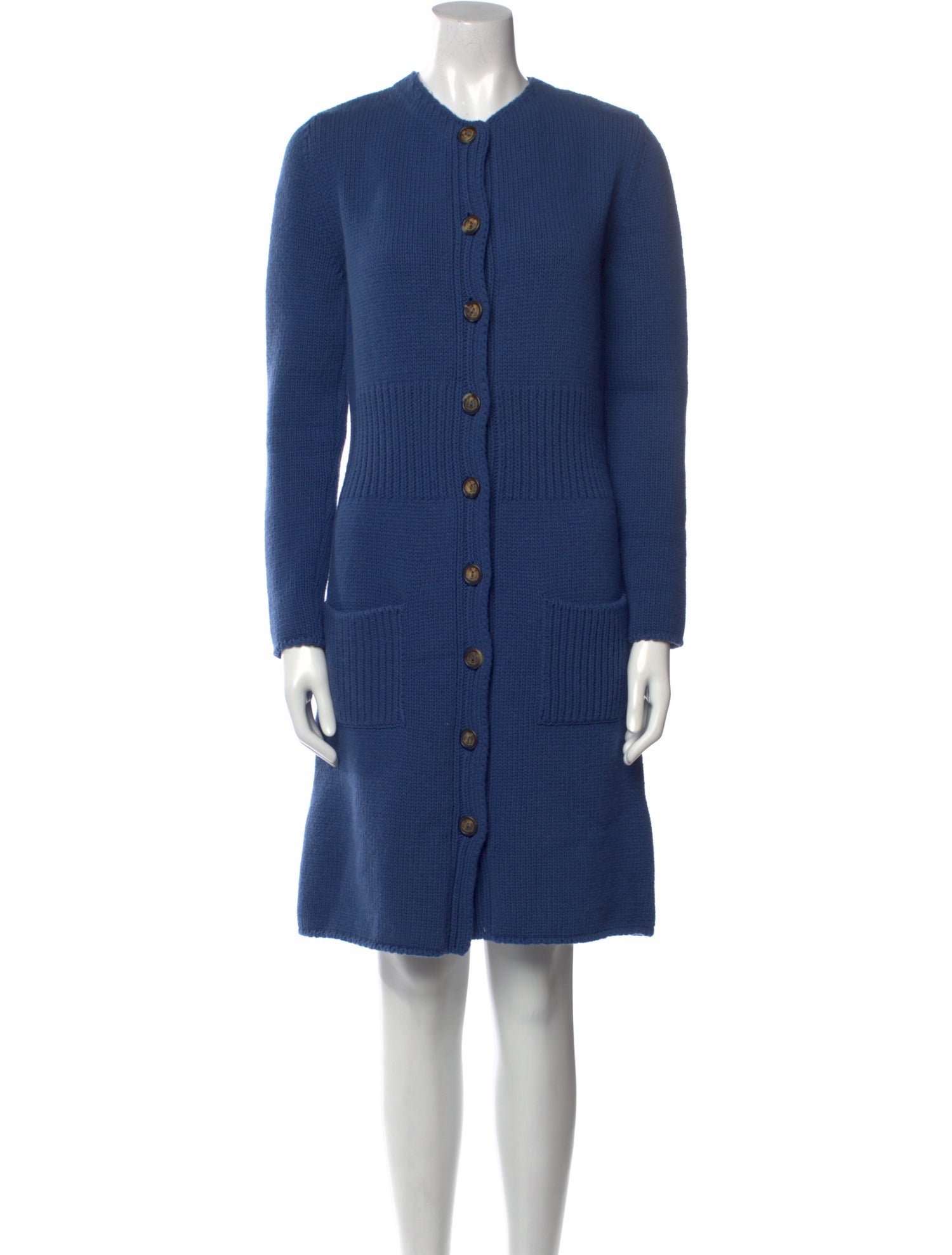 Lucien Pellat-Finet Merino Wool Knee-Length Dress