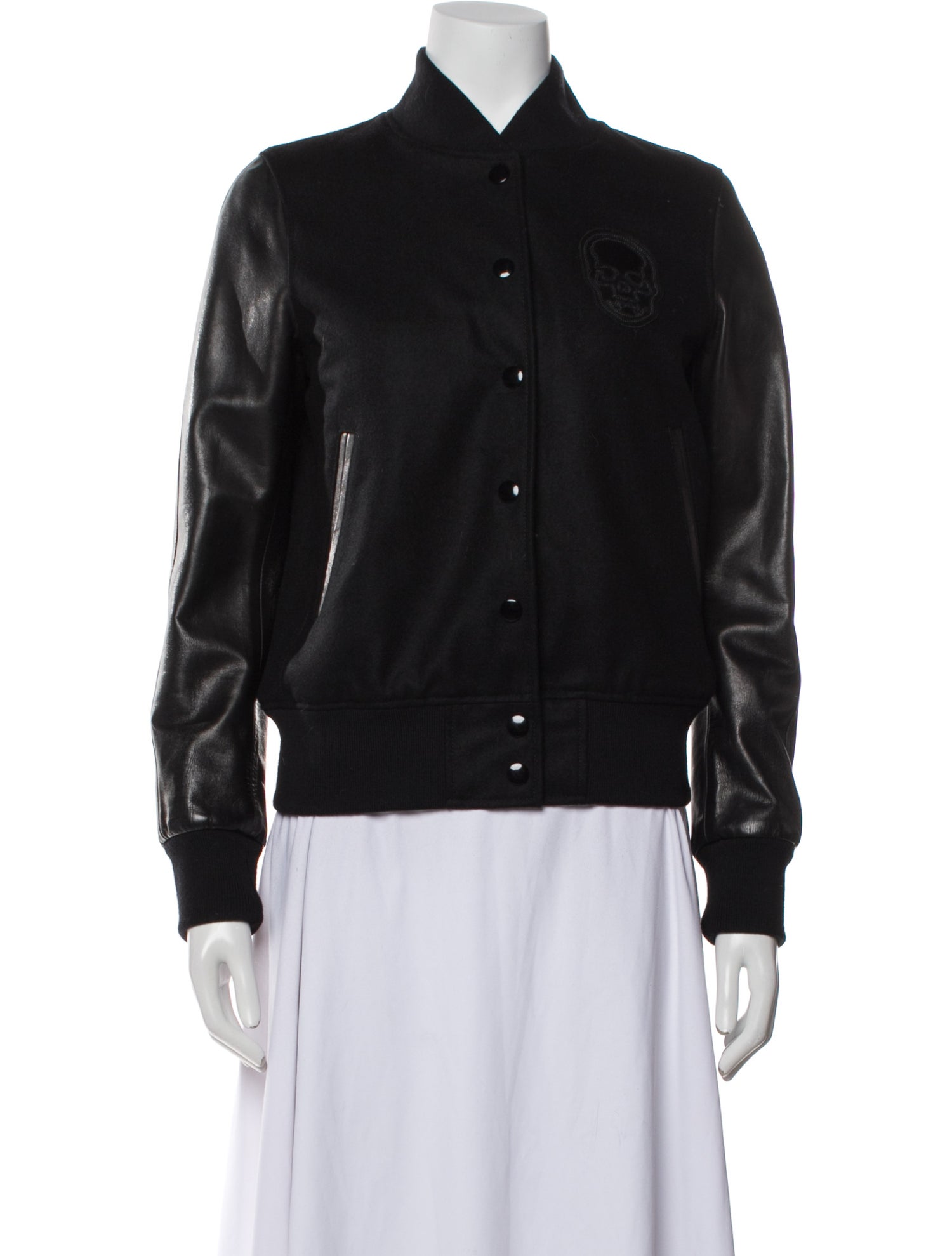 Lucien Pellat-Finet Cashmere Bomber Jacket