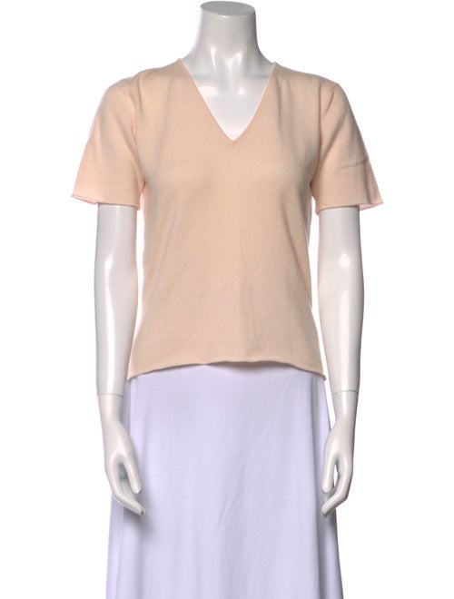 Lucien Pellat-Finet Cashmere V-Neck T-Shirt