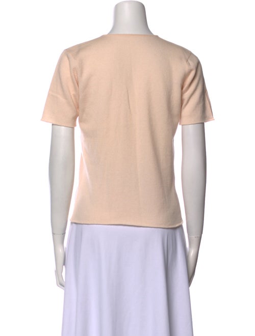 Lucien Pellat-Finet Cashmere V-Neck T-Shirt