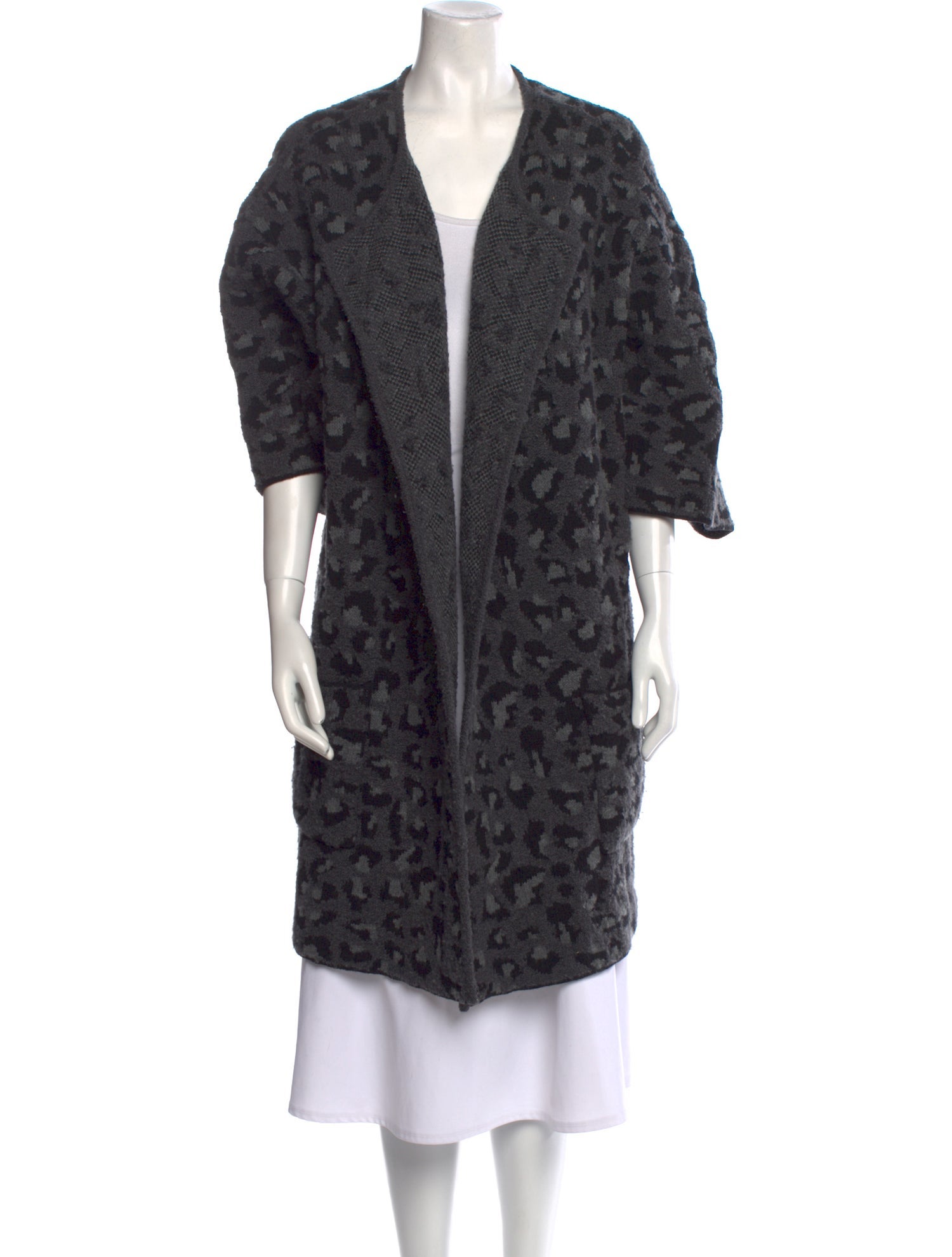 Lucien Pellat-Finet Wool Animal Print Sweater