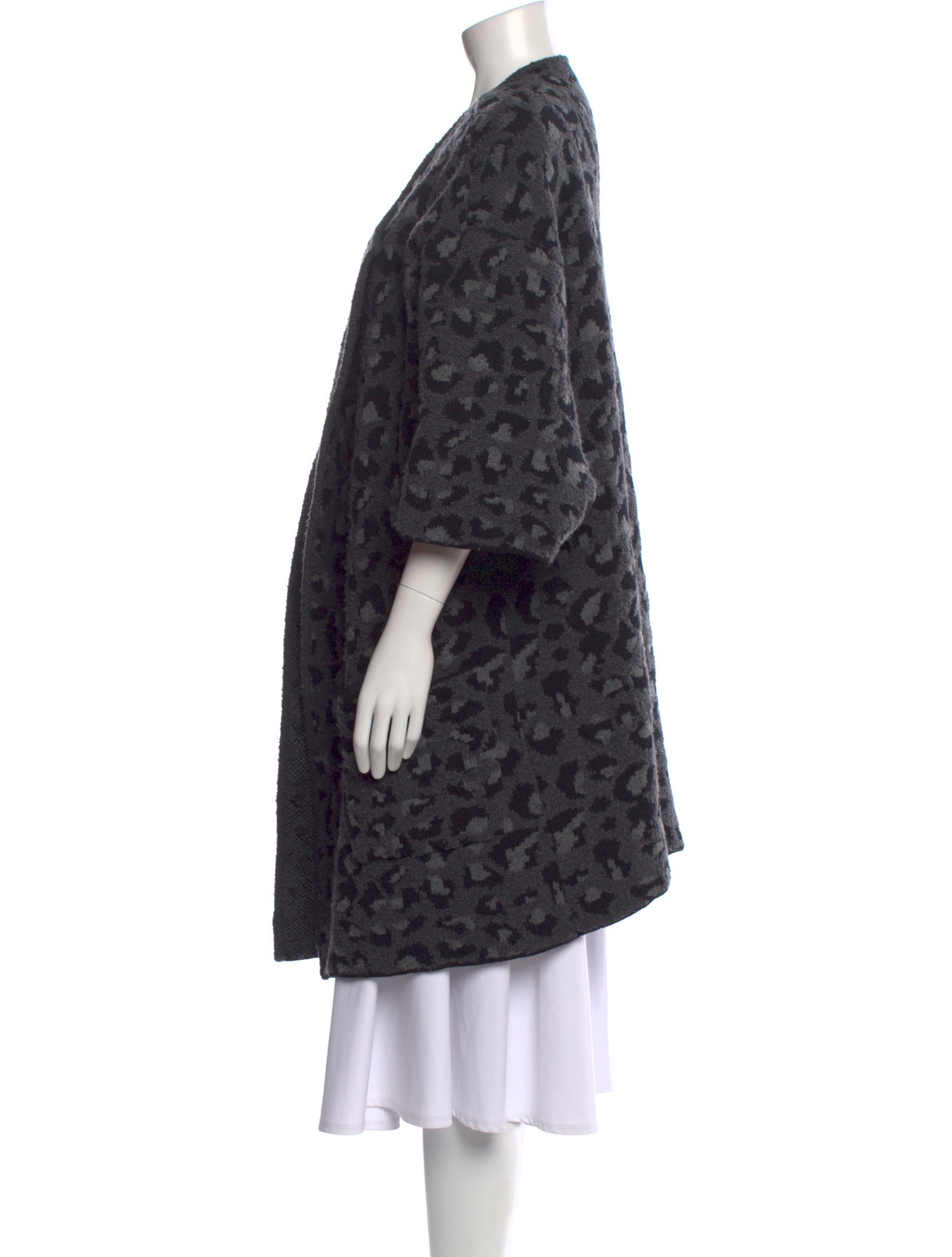 Lucien Pellat-Finet Wool Animal Print Sweater