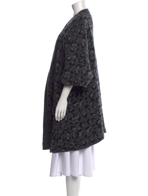 Lucien Pellat-Finet Wool Animal Print Sweater