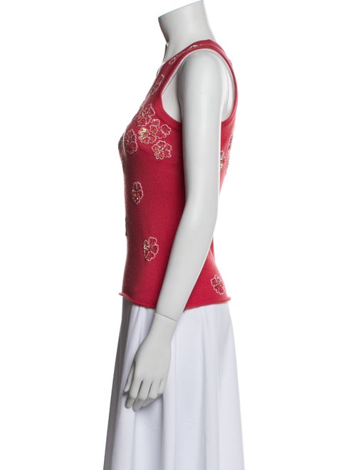 Lucien Pellat-Finet Cashmere Printed Top