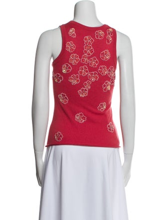 Lucien Pellat-Finet Cashmere Printed Top