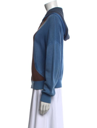 Lucien Pellat-Finet Colorblock Pattern Crew Neck Sweater