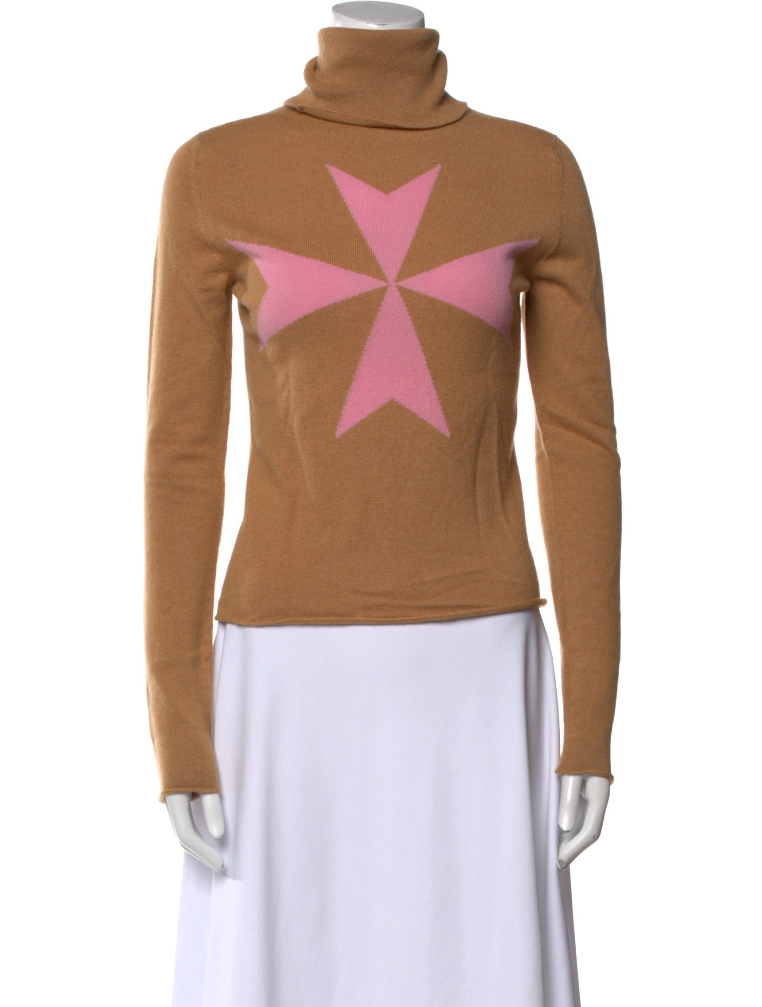 Lucien Pellat-Finet Cashmere Graphic Print Sweater