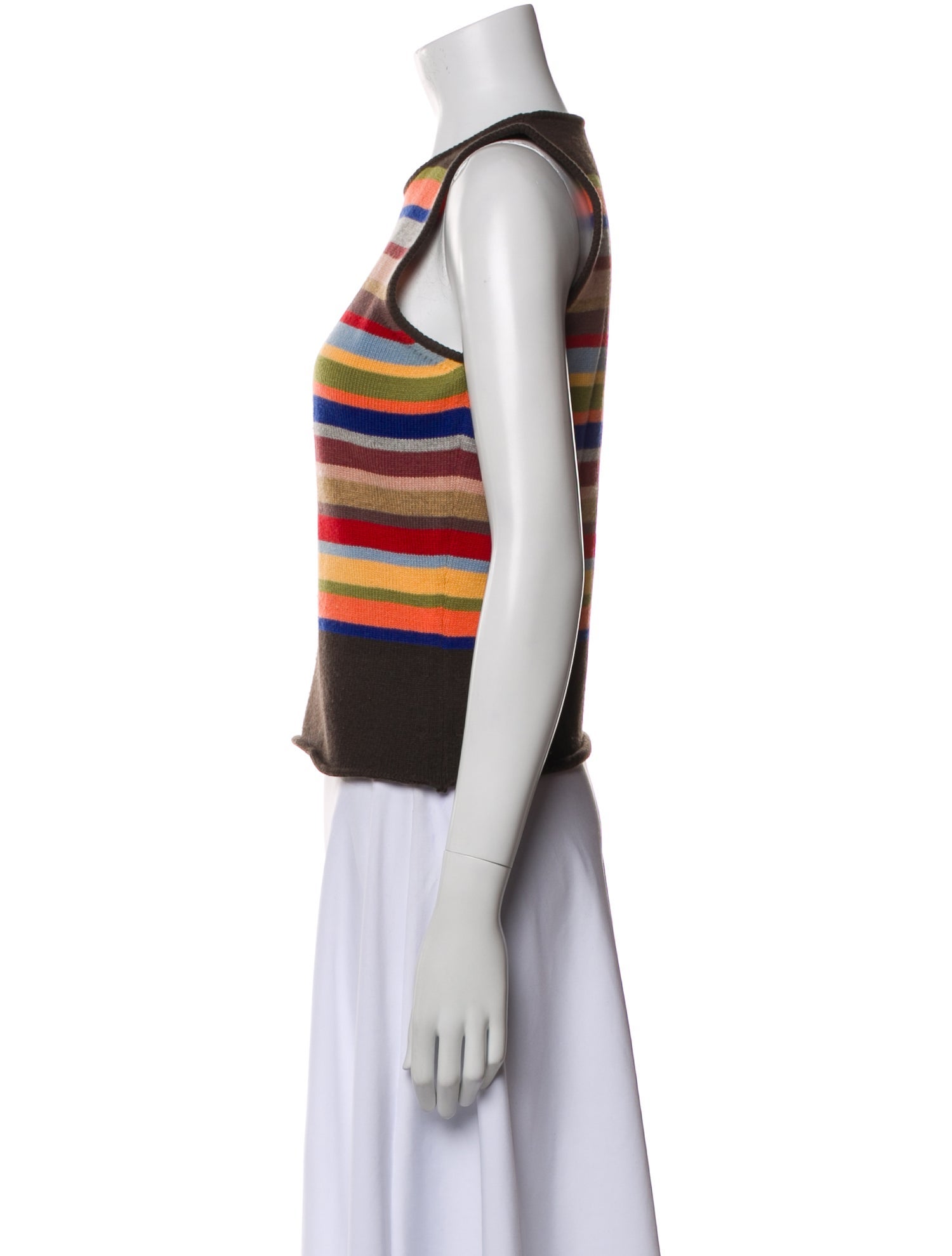 Lucien Pellat-Finet Cashmere Striped Sweater