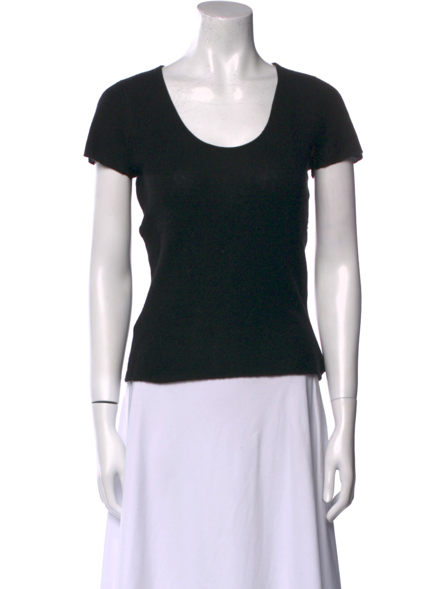 Lucien Pellat-Finet Cashmere Scoop Neck Sweater