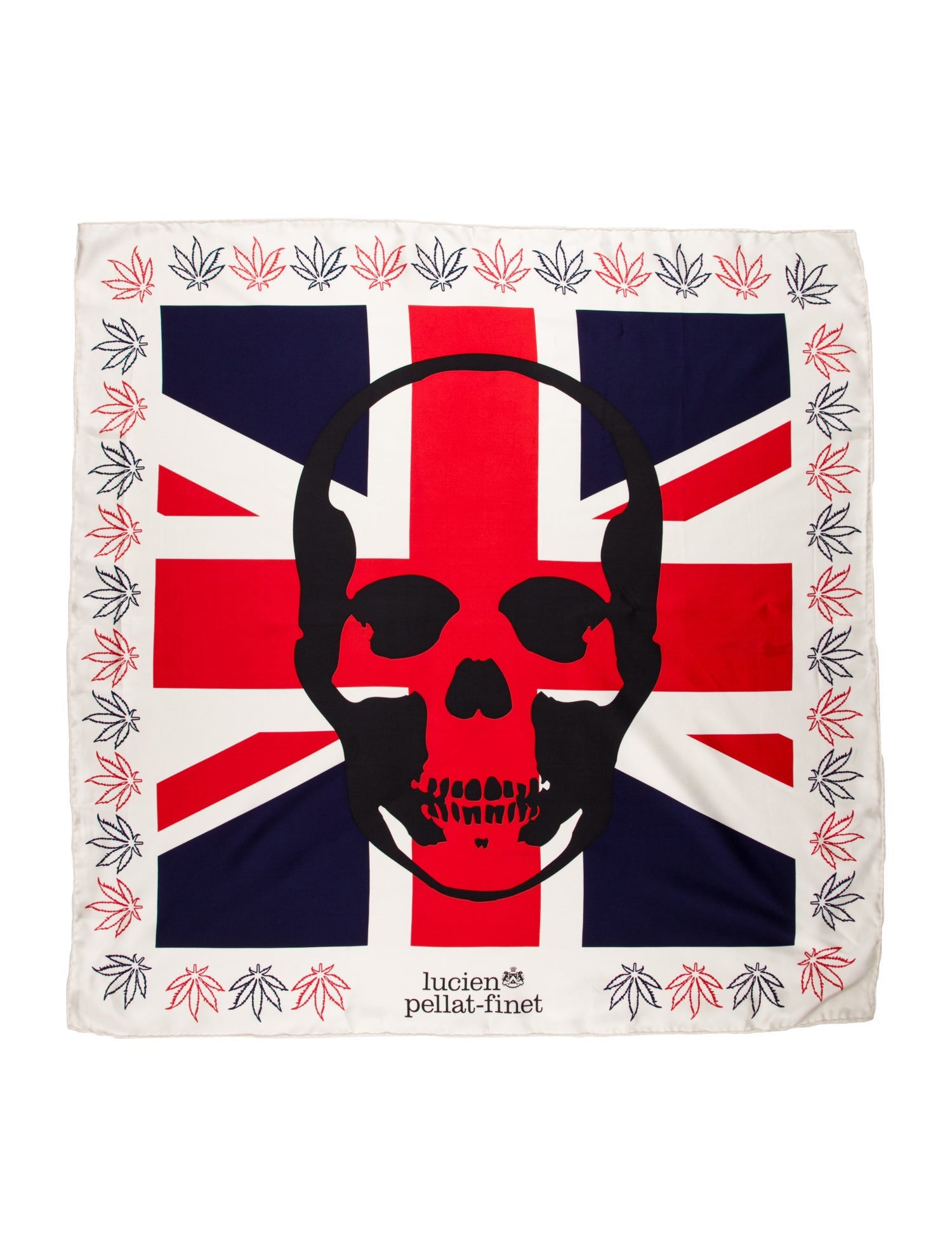 Lucien Pellat-Finet Silk Printed Scarf