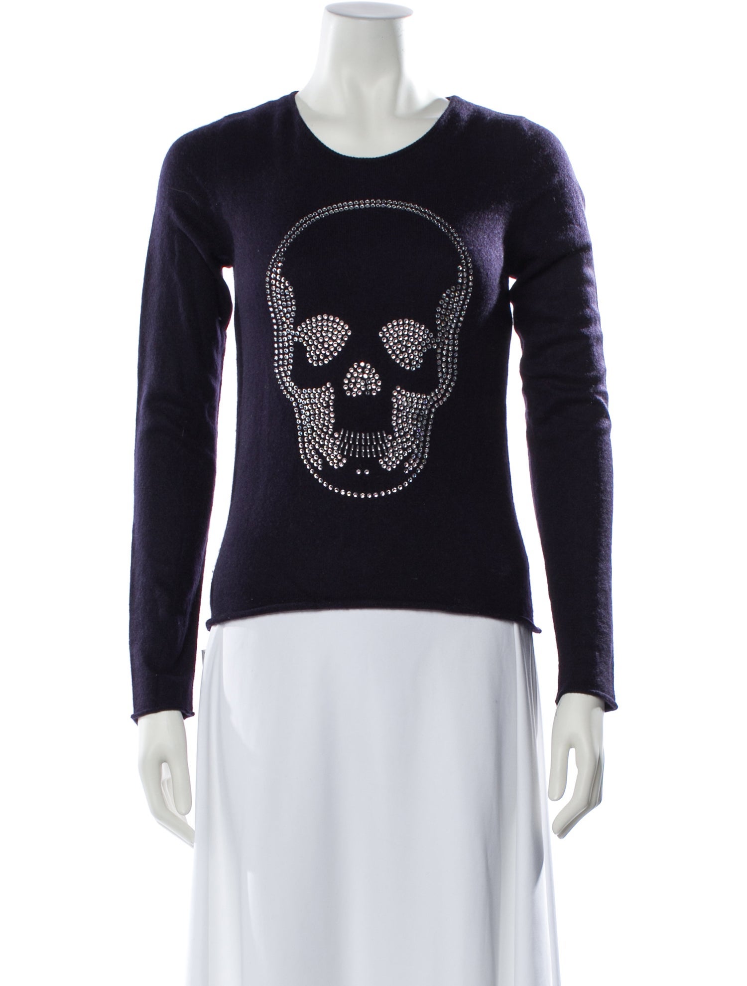 Lucien Pellat-Finet Cashmere Graphic Print Sweater
