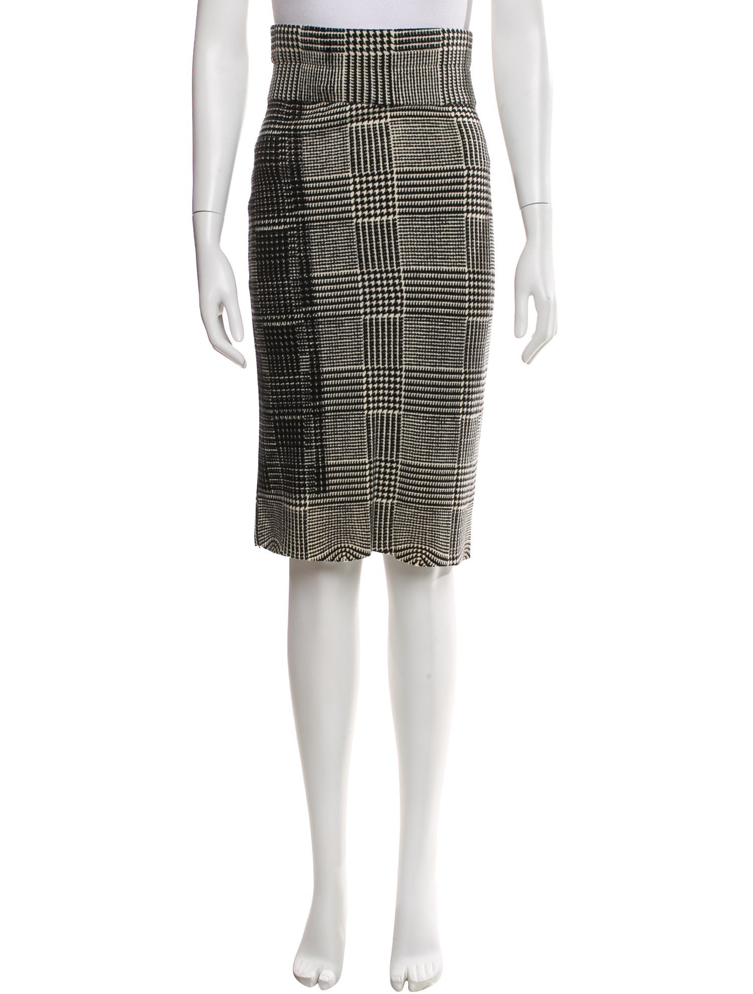 Lucien Pellat-Finet Virgin Wool Knee-Length Skirt