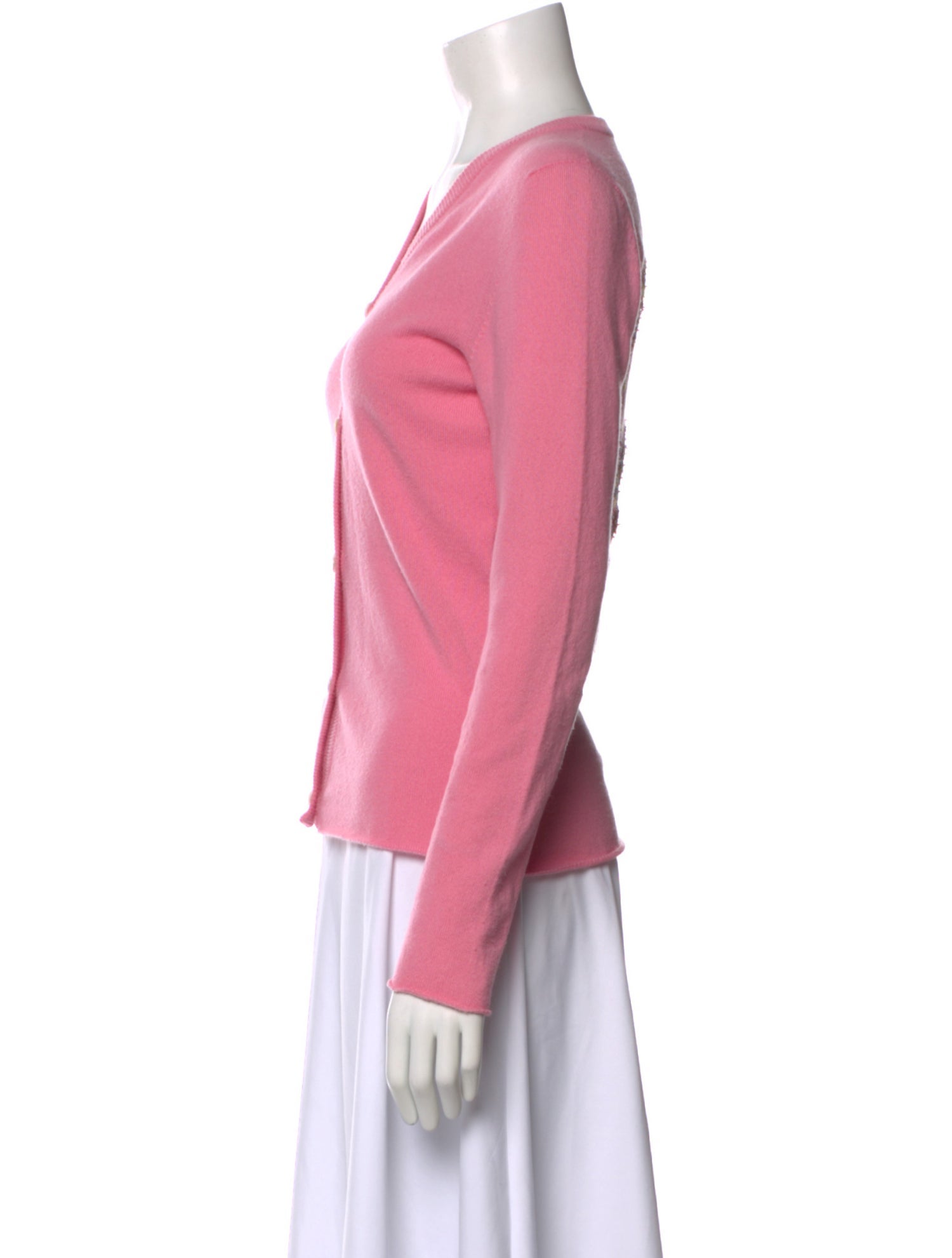 Lucien Pellat-Finet Cashmere V-Neck Sweater