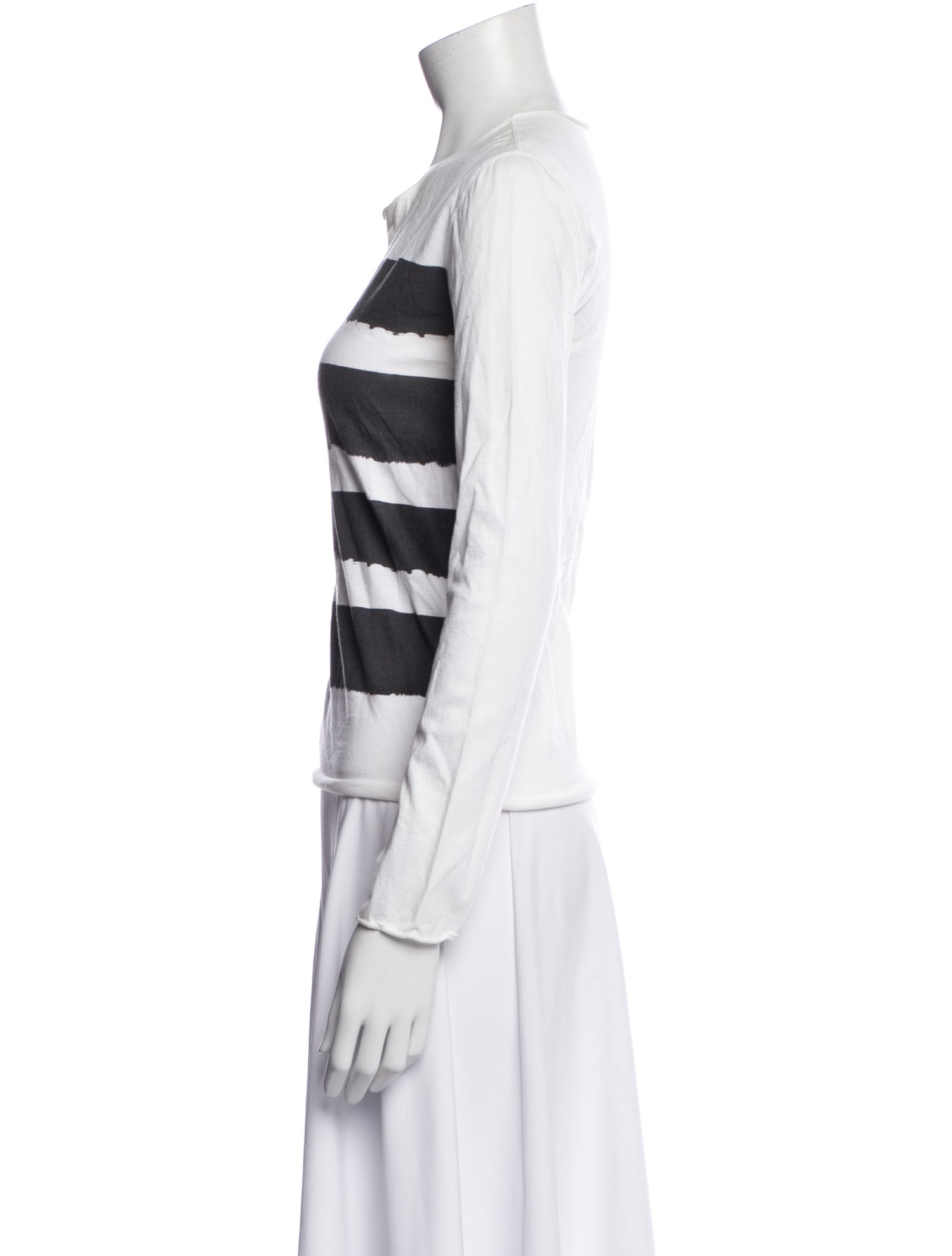 Lucien Pellat-Finet Striped Crew Neck T-Shirt