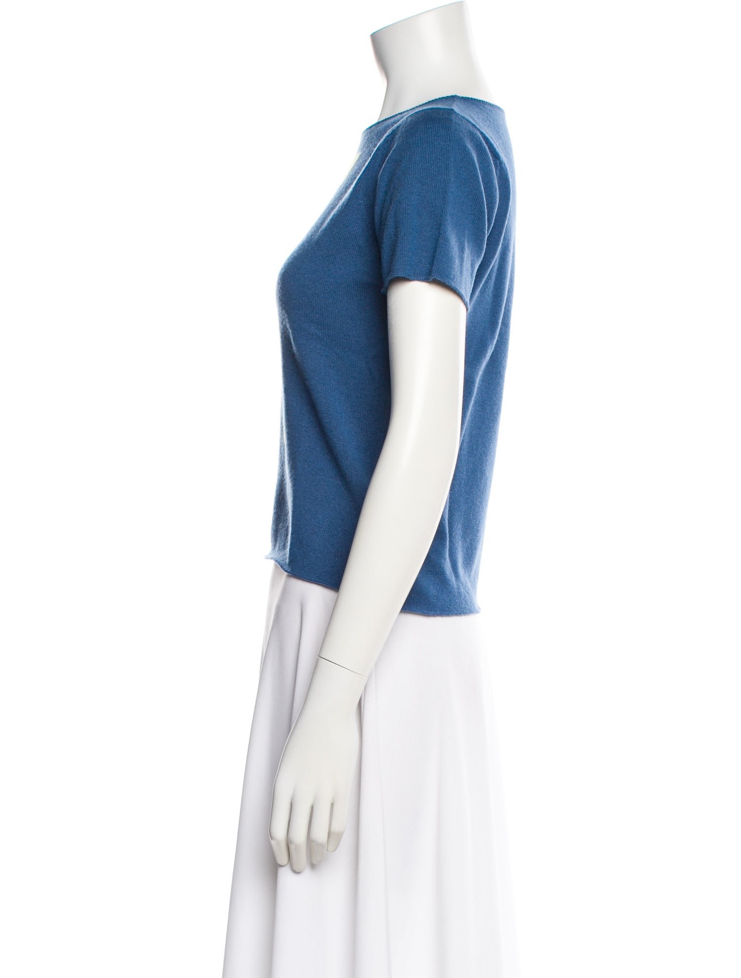Lucien Pellat-Finet Cashmere Graphic Print Sweater