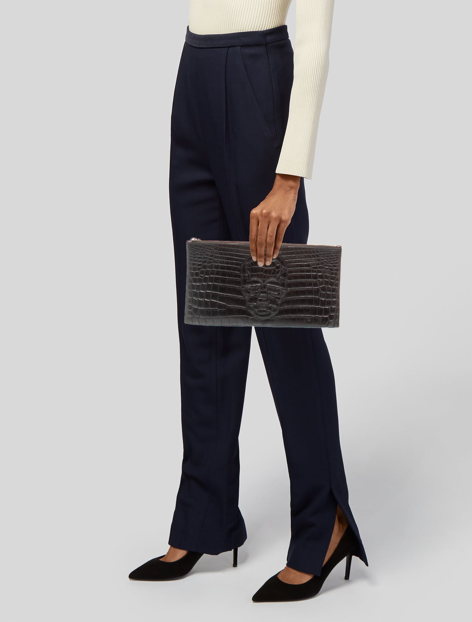 Lucien Pellat-Finet Leather Clutch