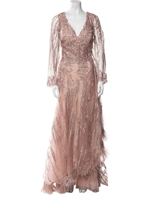 Lara Patterned Long Dress