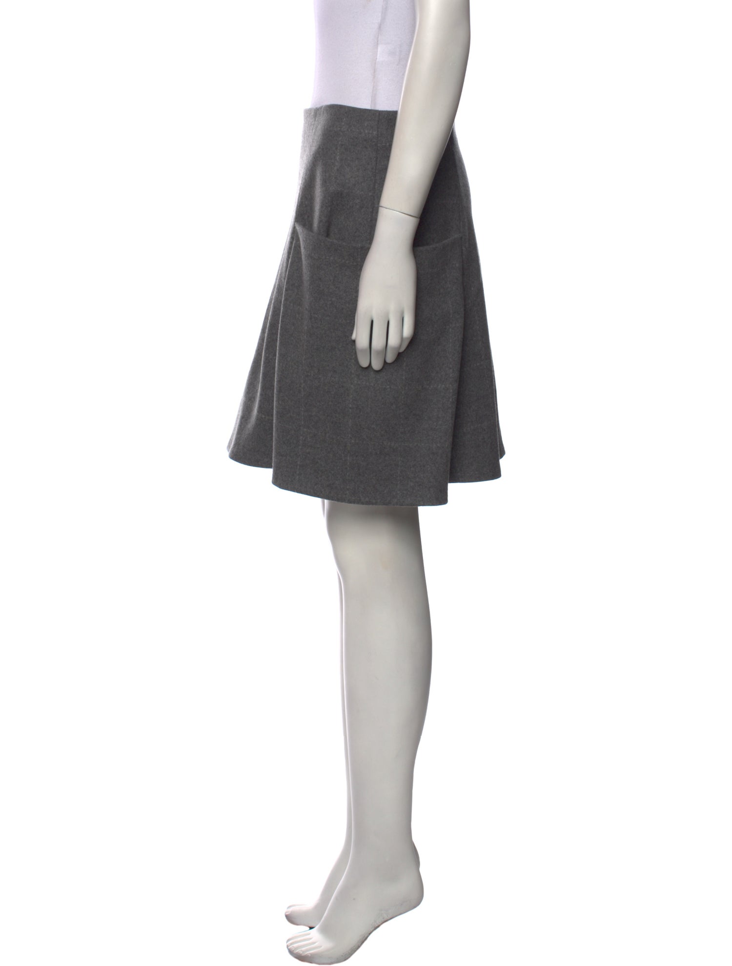 Lisa Perry Wool Mini Skirt