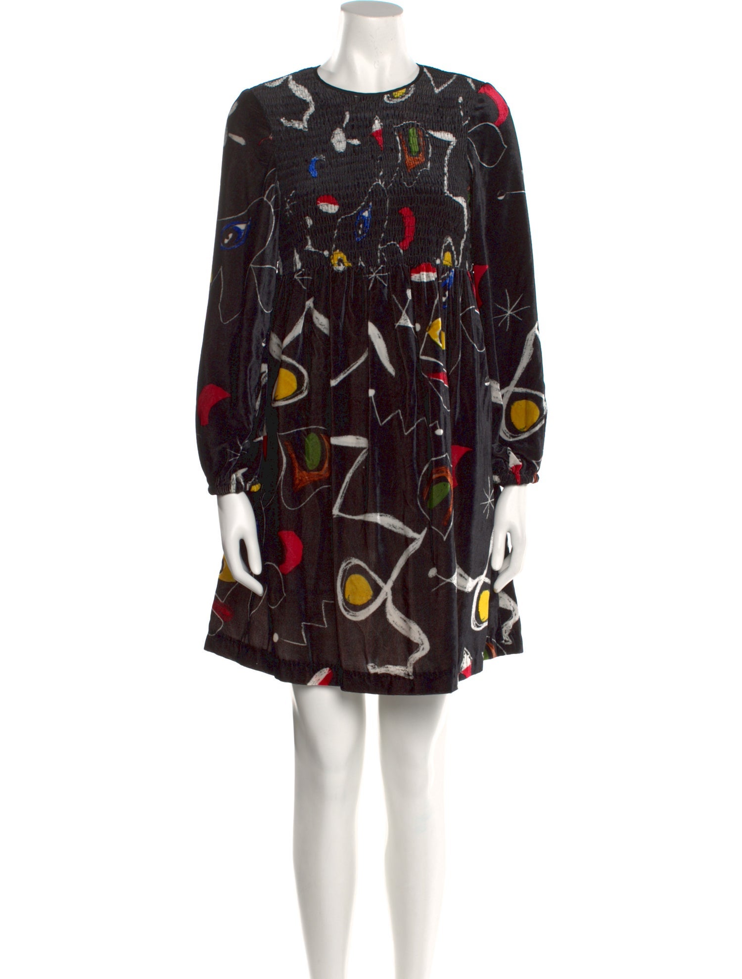 Lisa Perry Printed Mini Dress