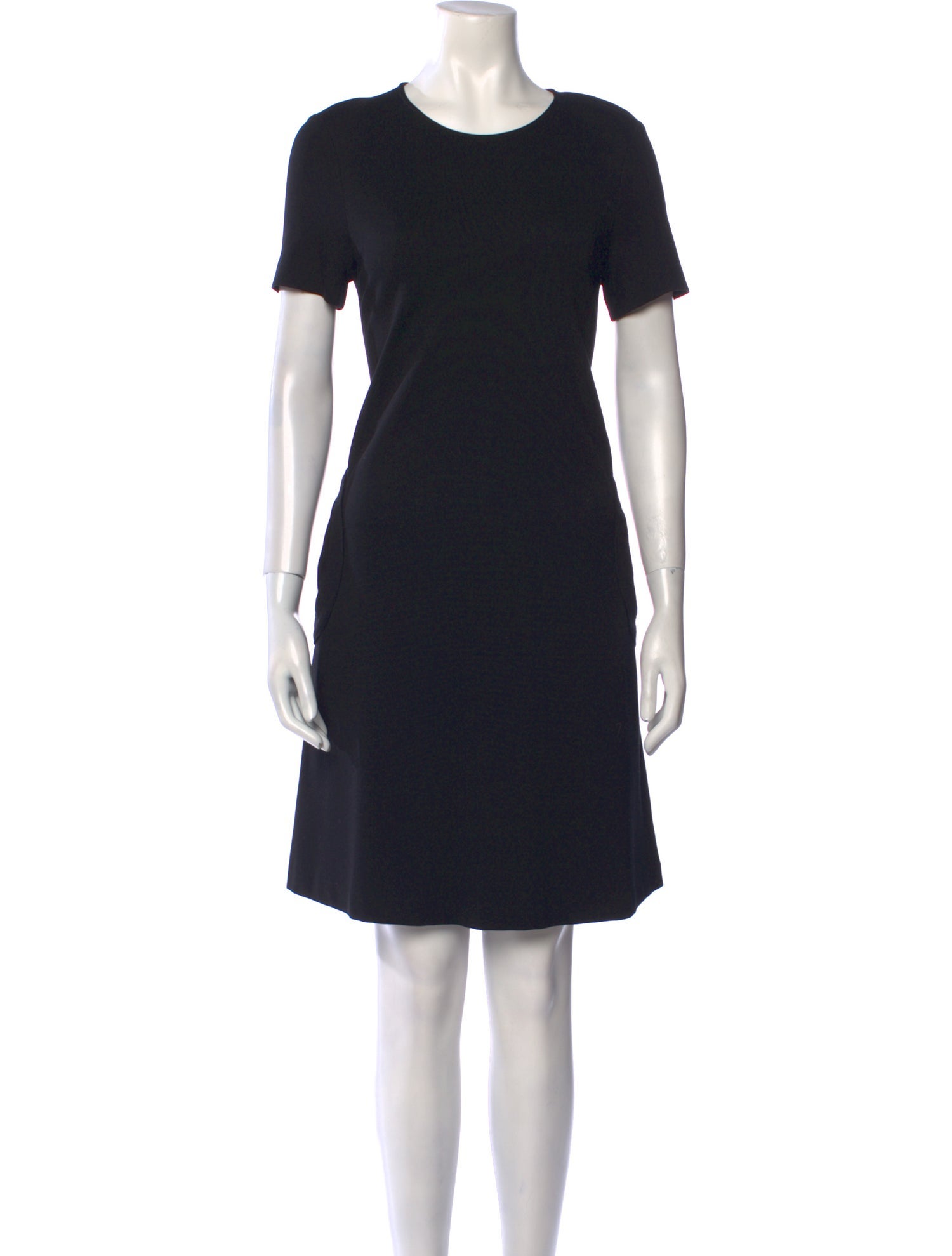 Lisa Perry Crew Neck Mini Dress