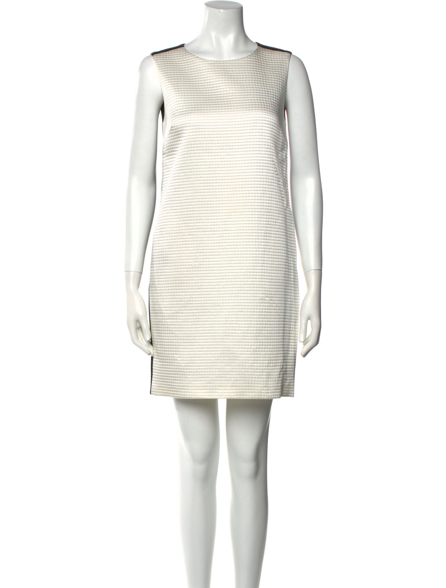 Lisa Perry Scoop Neck Mini Dress