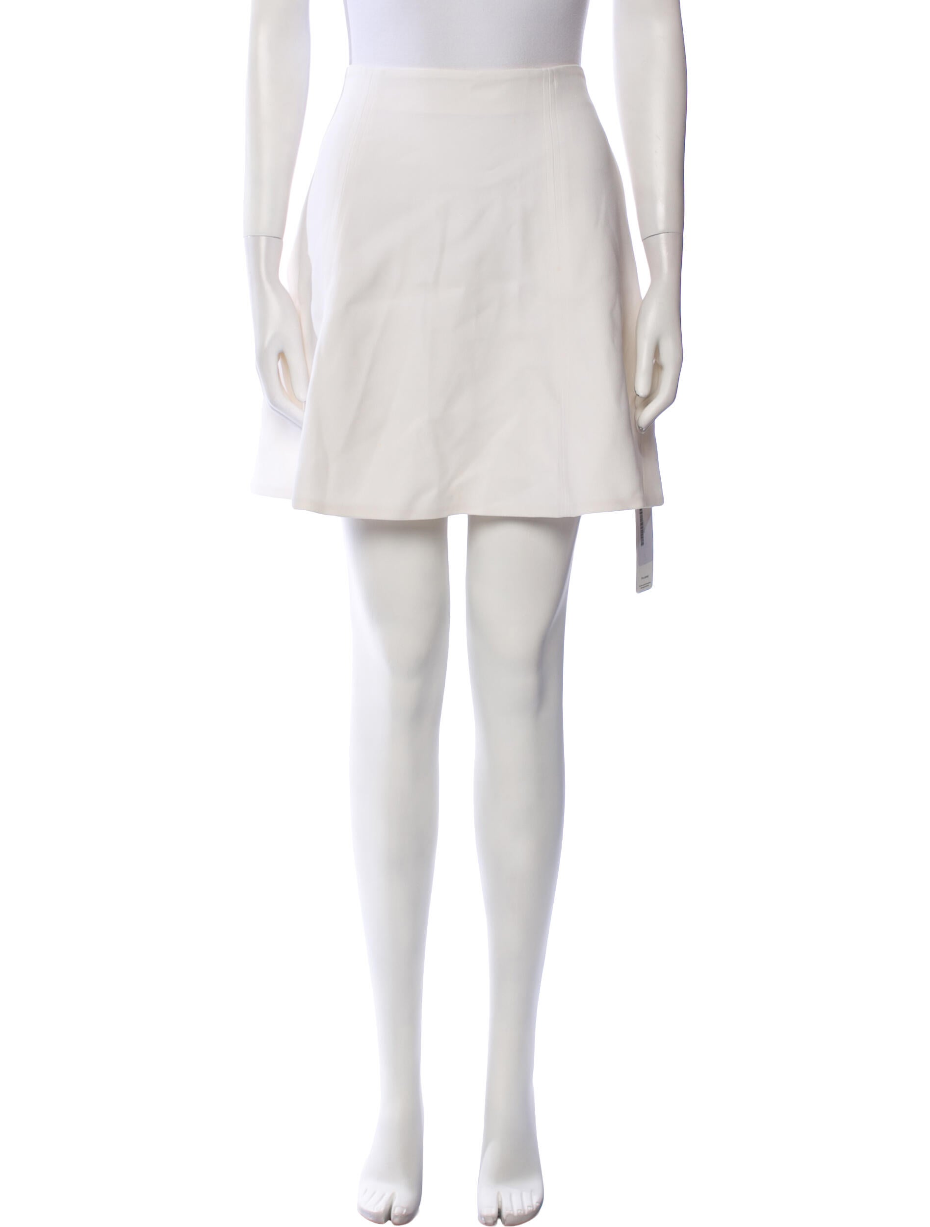 Lisa Perry Scalloped Accent Mini Skirt