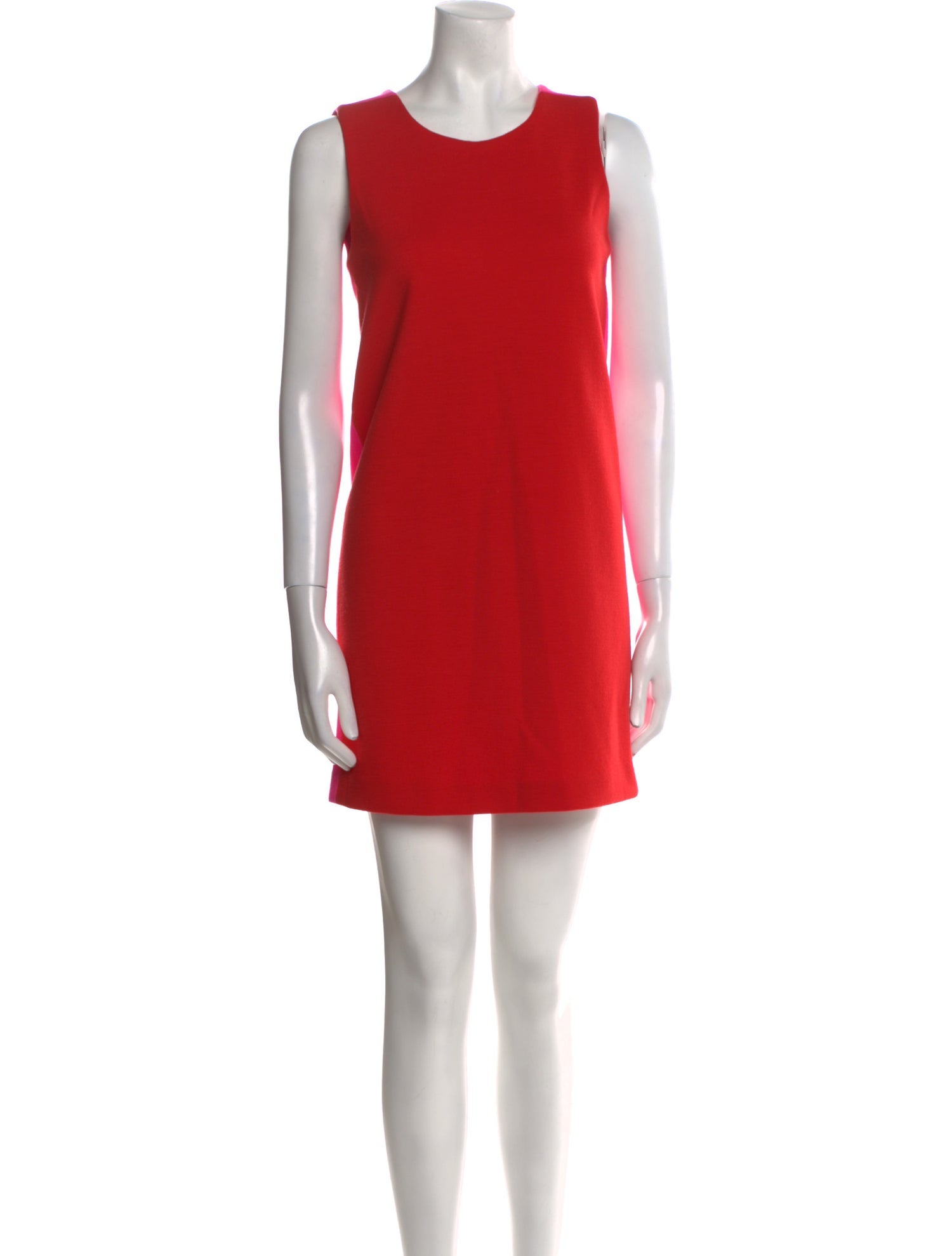 Lisa Perry Crew Neck Mini Dress