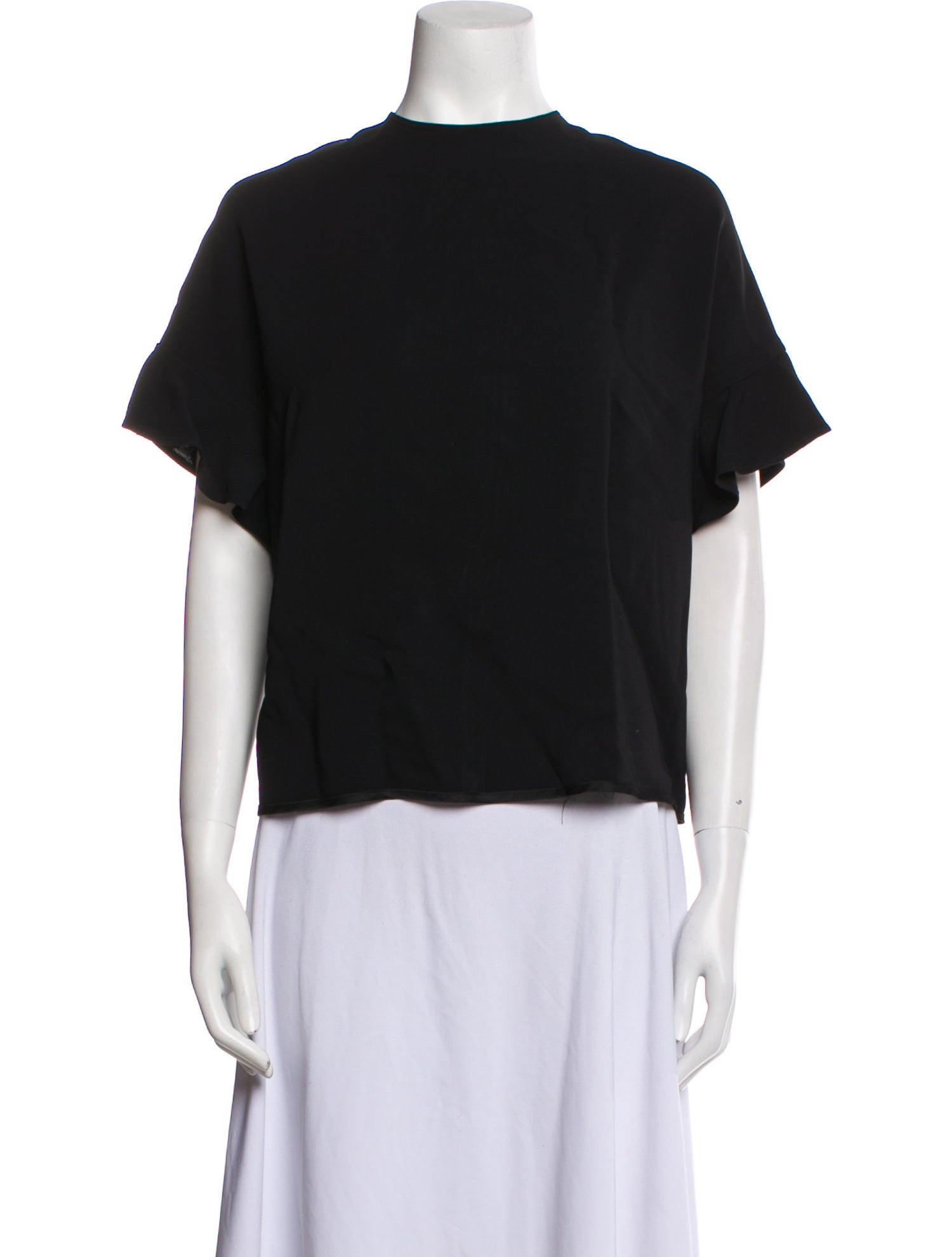 Lisa Perry Crew Neck Short Sleeve T-Shirt