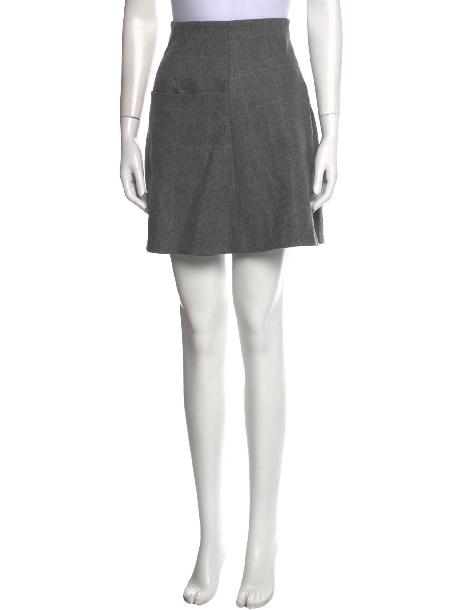 Lisa Perry Wool Mini Skirt