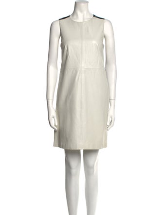 Lisa Perry Leather Mini Dress