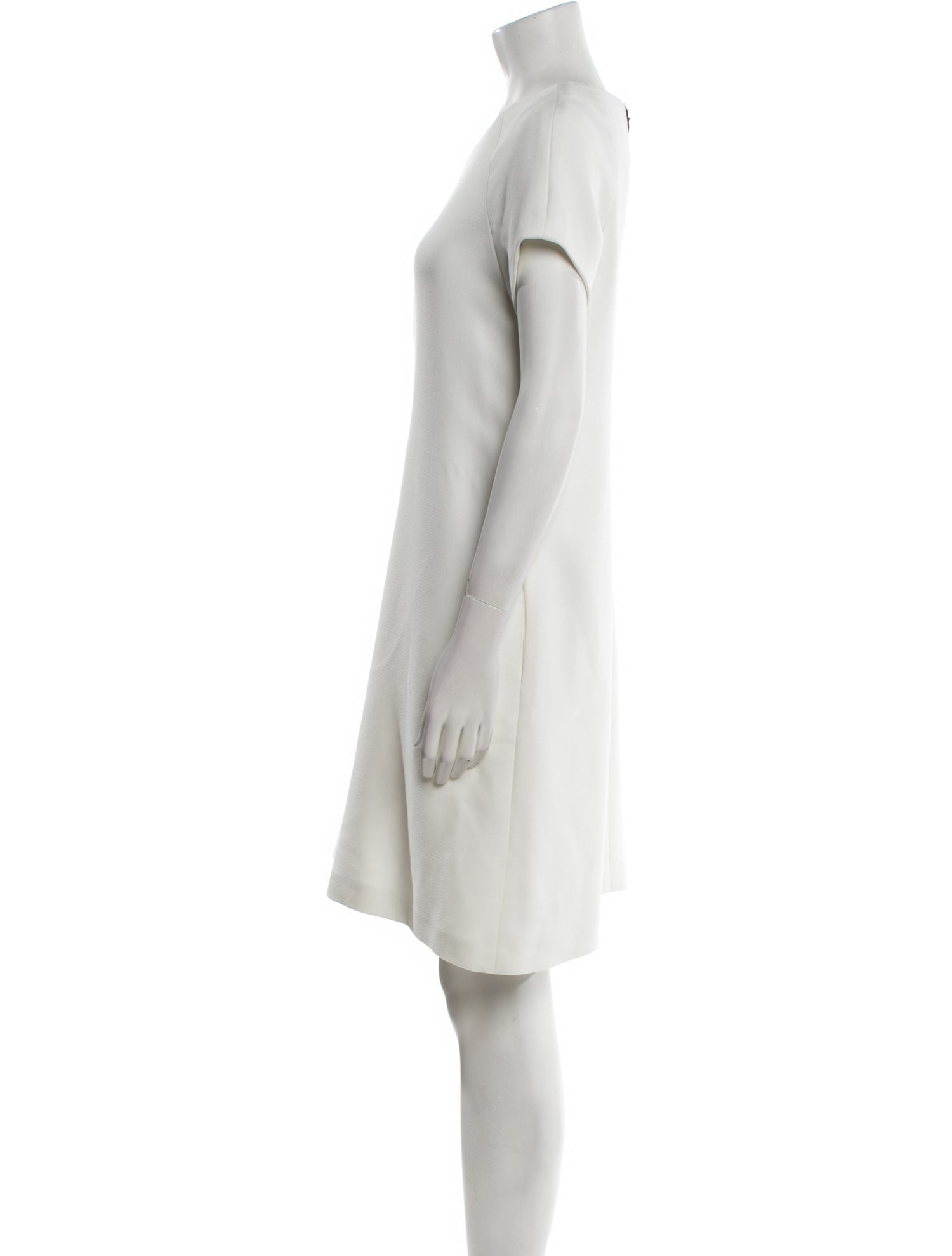 Lisa Perry Crew Neck Knee-Length Dress