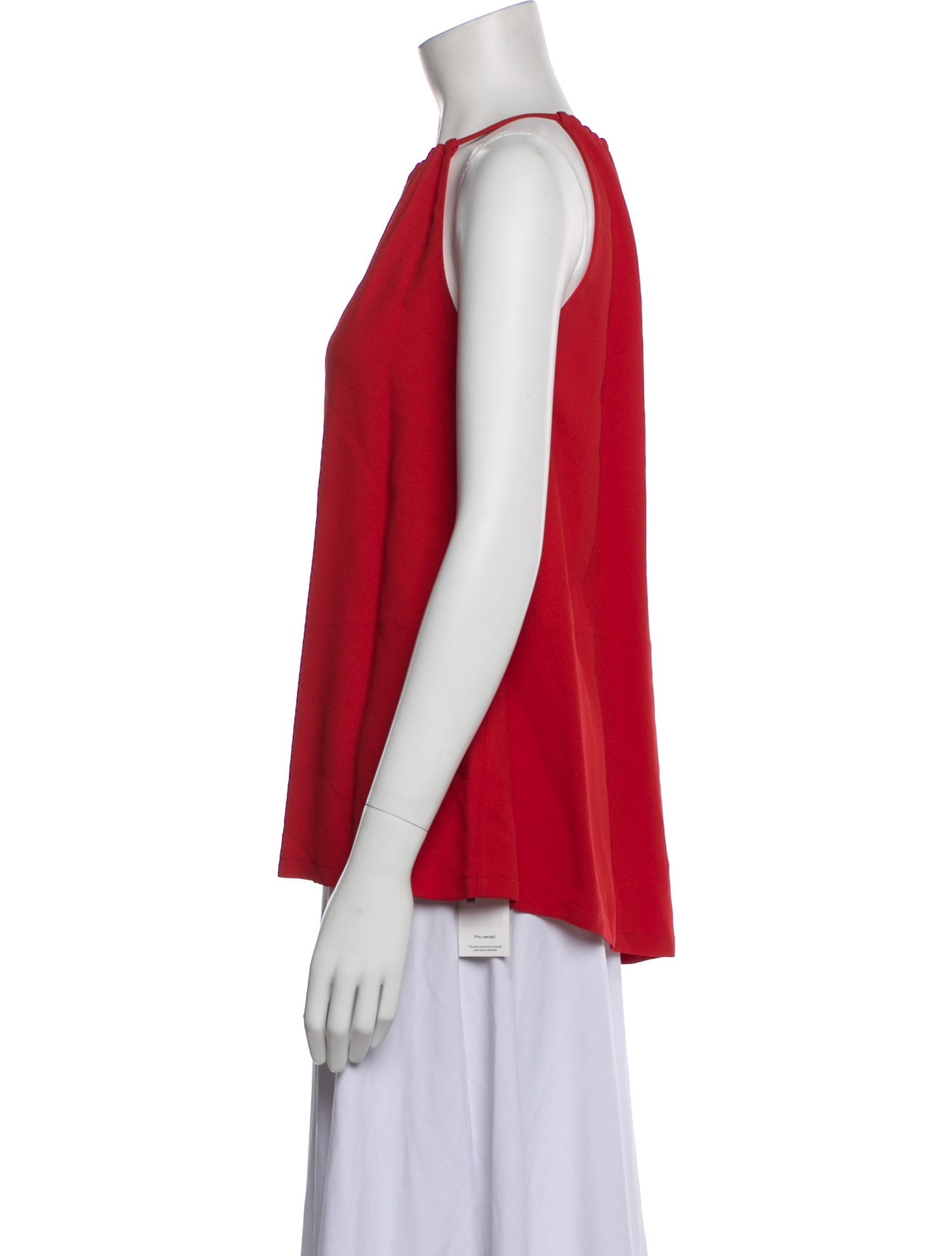 Lisa Perry Halterneck Sleeveless Blouse