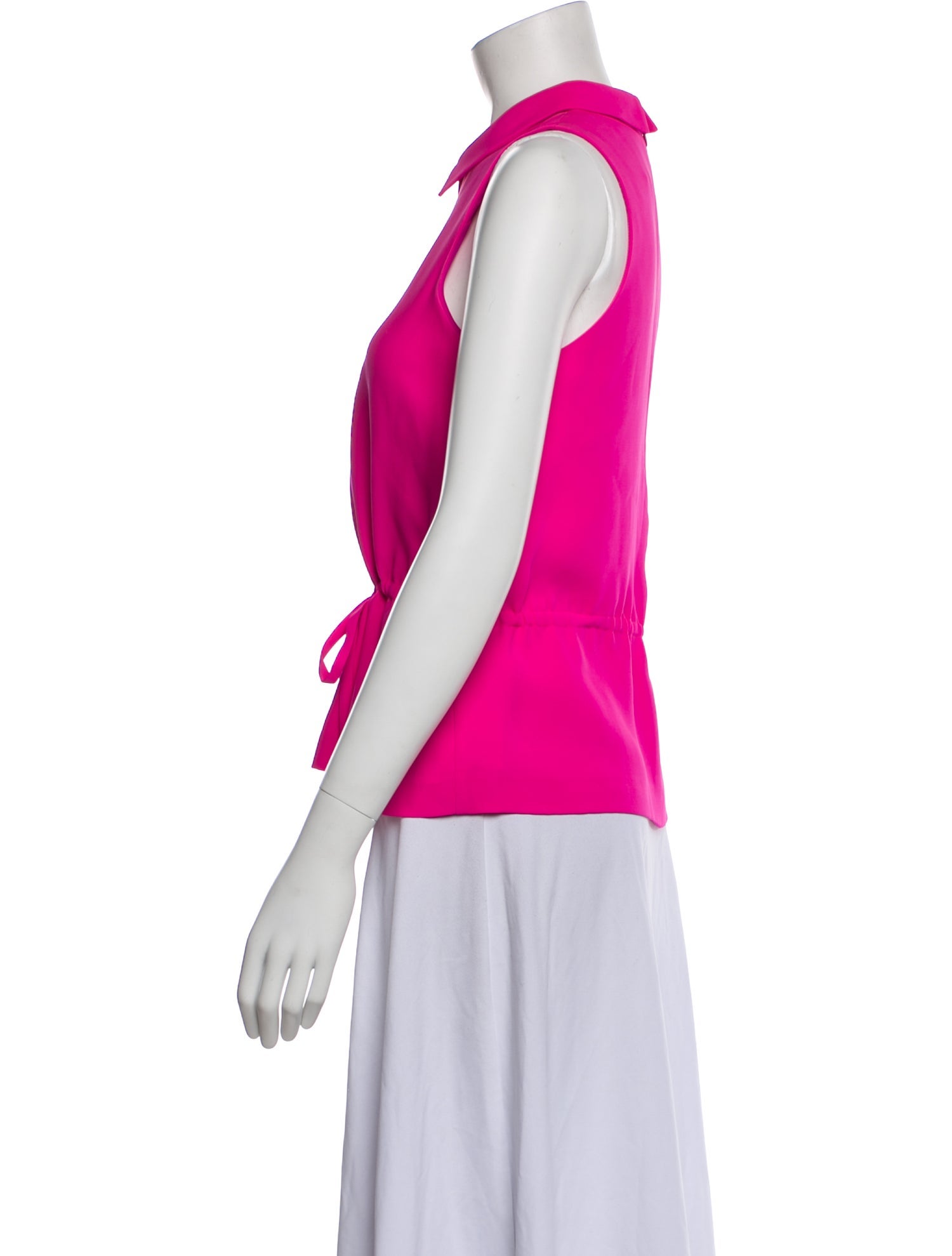 Lisa Perry Silk Sleeveless Top