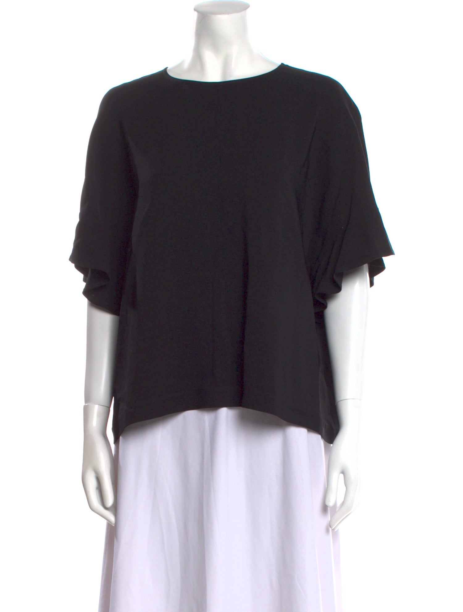 Lisa Perry Crew Neck Short Sleeve Top