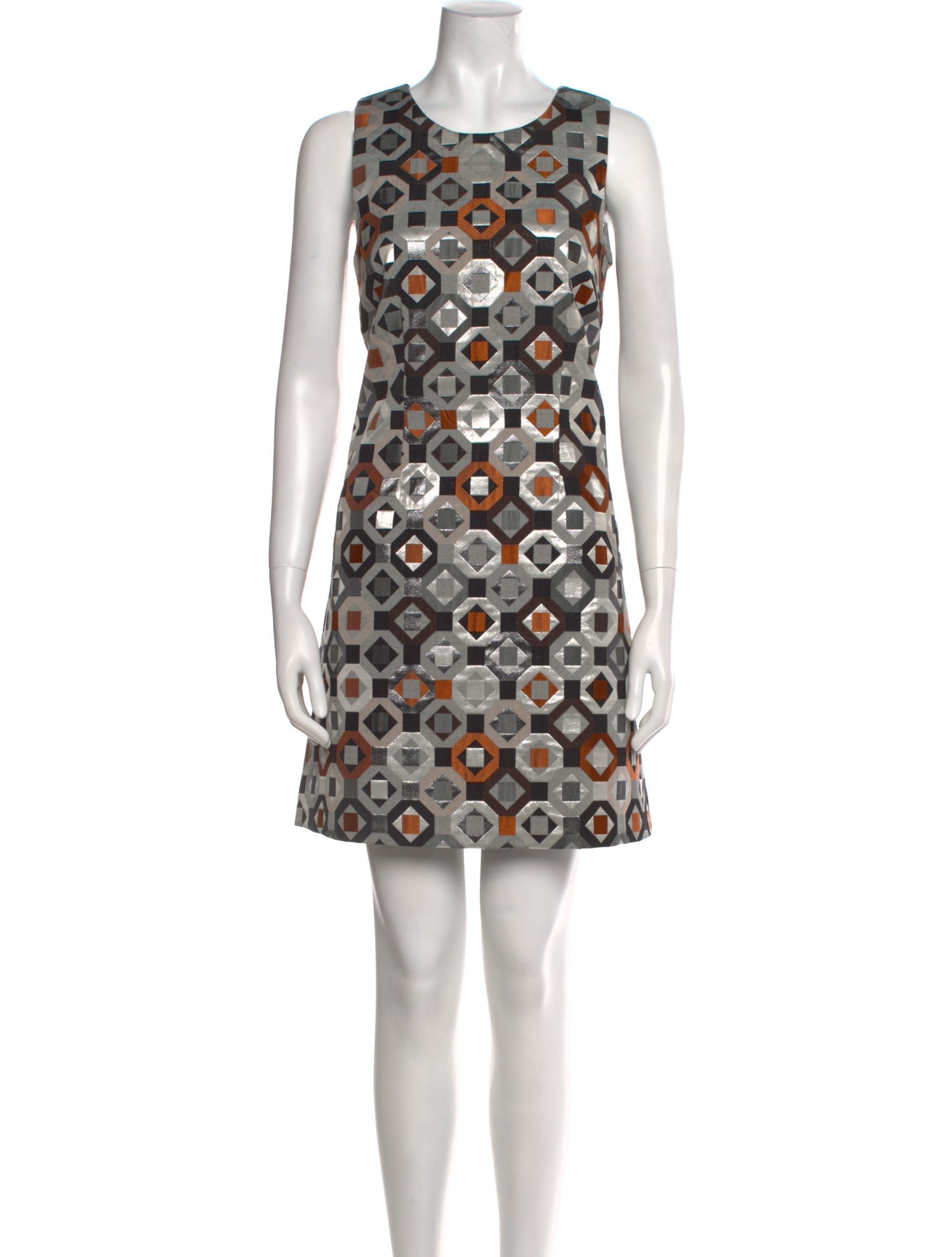 Lisa Perry Printed Mini Dress