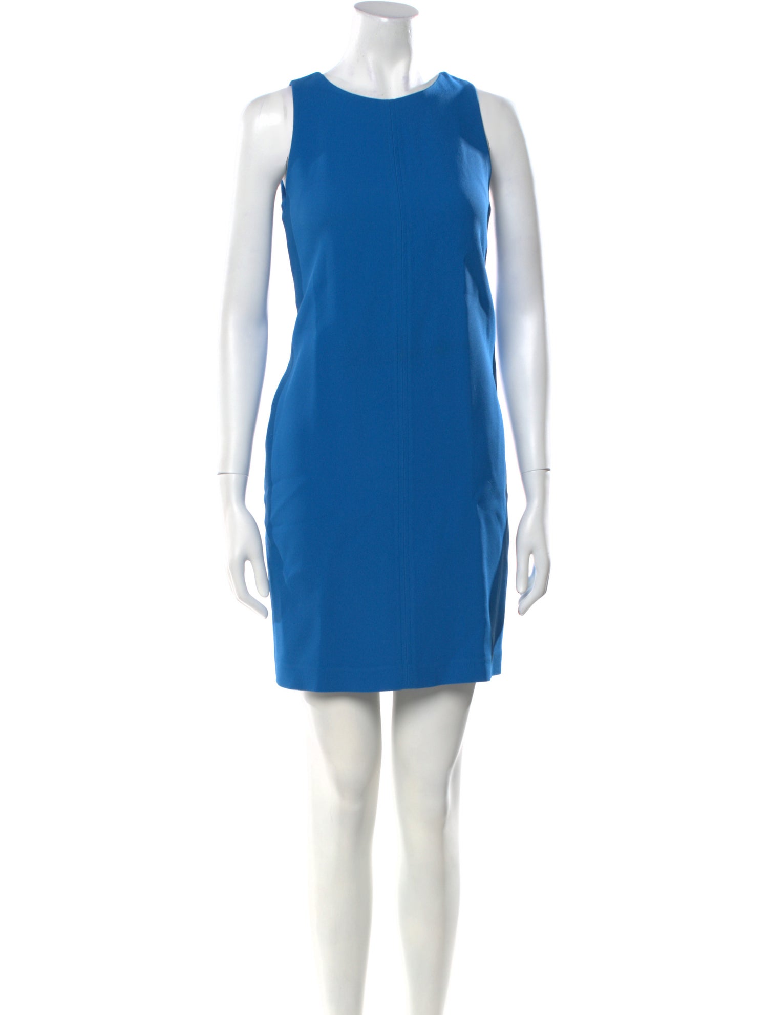 Lisa Perry Crew Neck Mini Dress