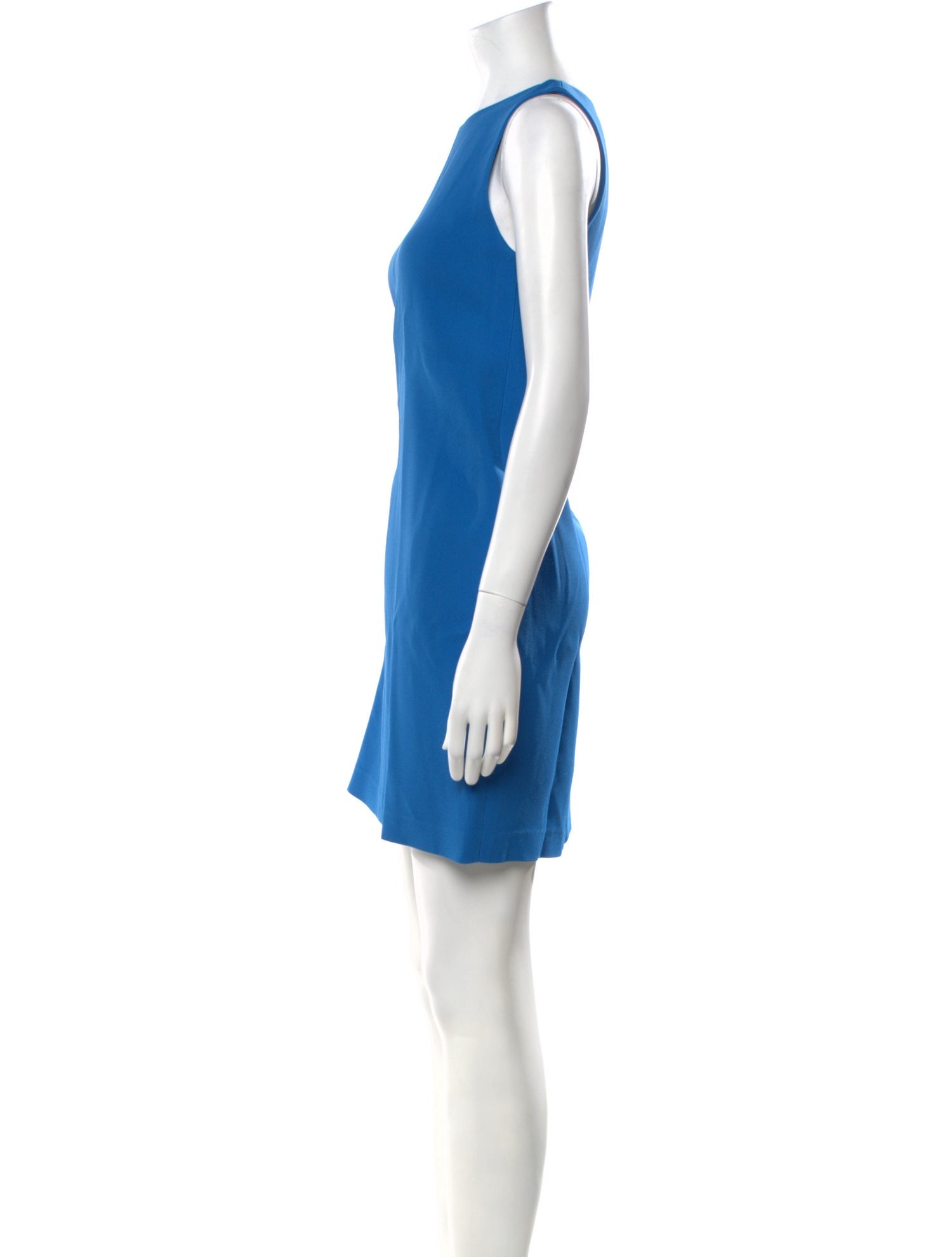 Lisa Perry Crew Neck Mini Dress