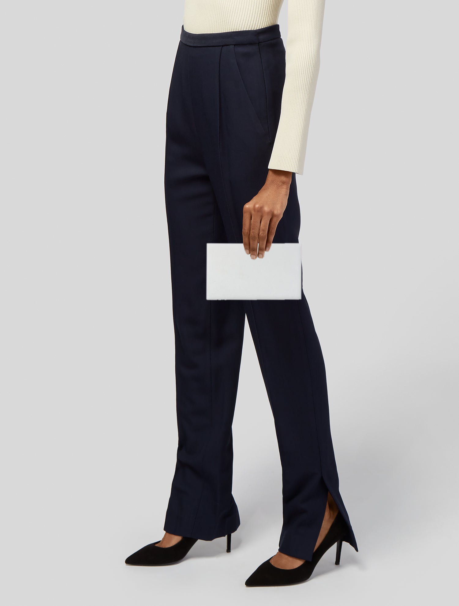 Lisa Perry Leather Clutch