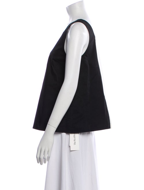 Lisa Perry Square Neckline Sleeveless Top