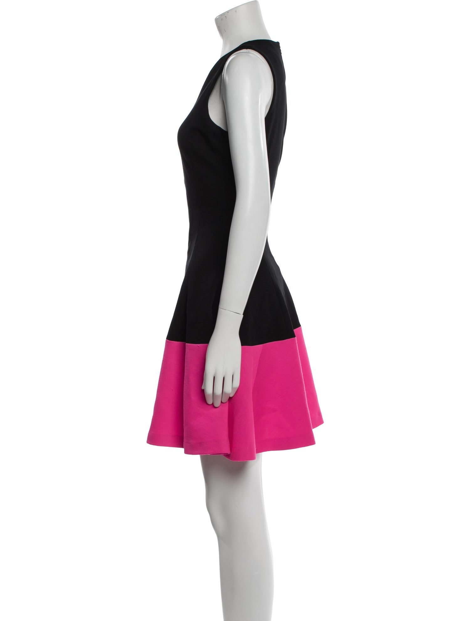 Lisa Perry Crew Neck Mini Dress