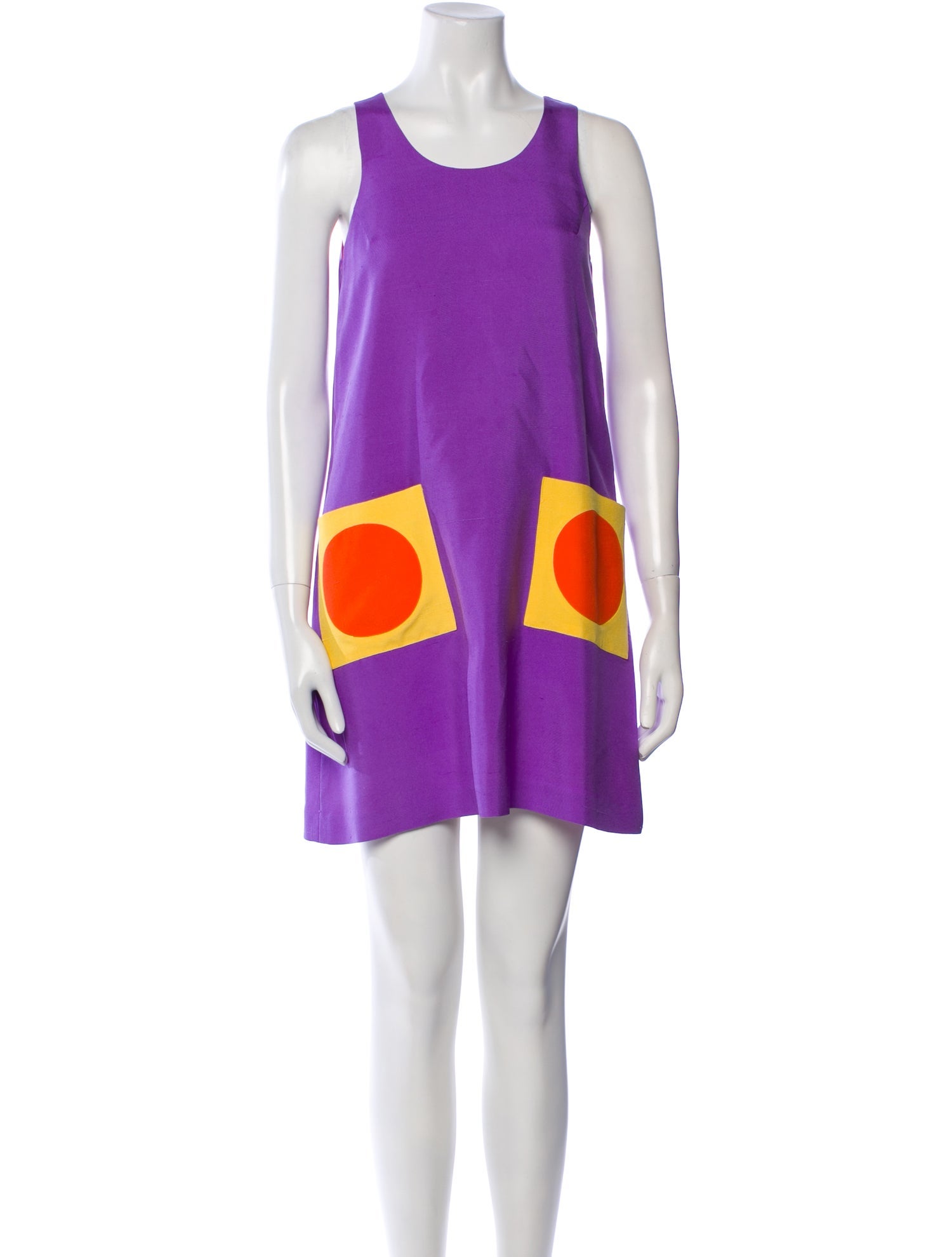 Lisa Perry Silk Mini Dress