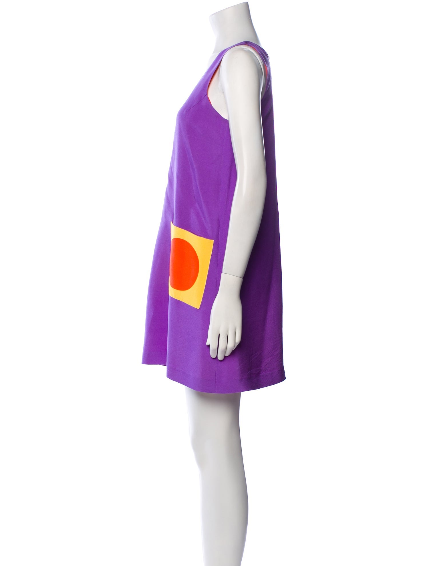 Lisa Perry Silk Mini Dress