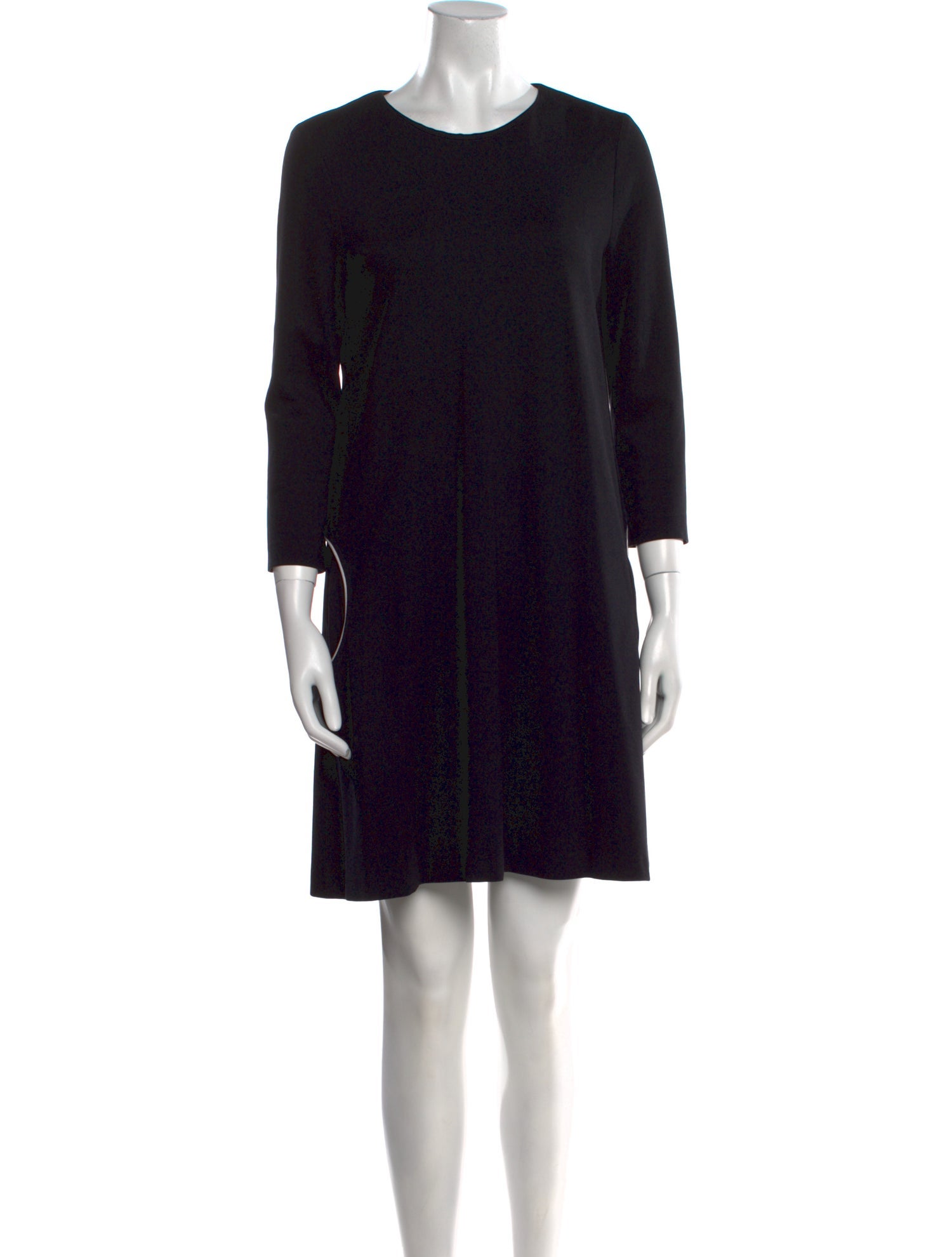 Lisa Perry Scoop Neck Mini Dress